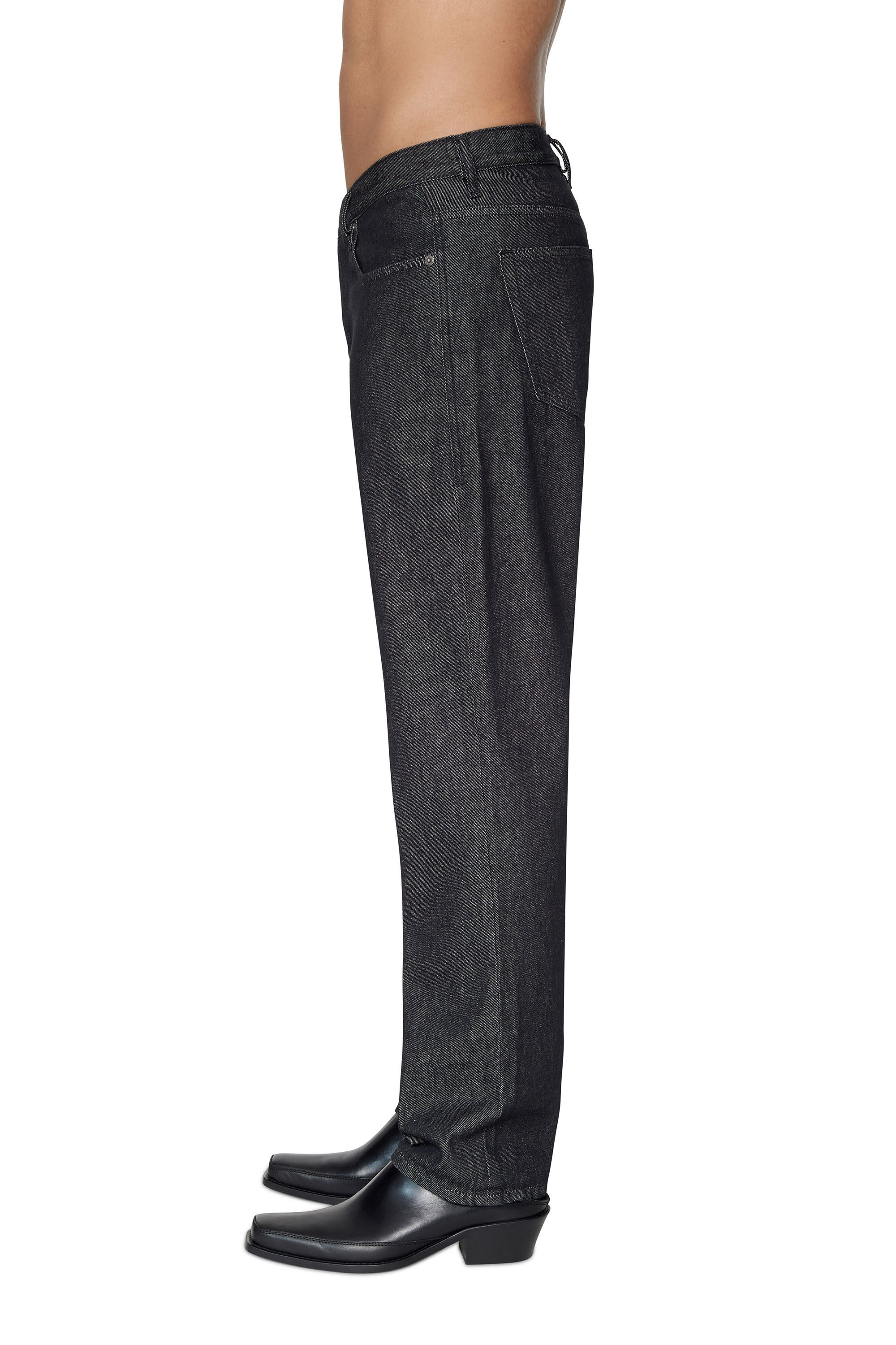 Diesel - Straight Jeans 2020 D-Viker Z9C34, Male's Straight Jeans - 2020 D-Viker in Black/Dark Grey - 5