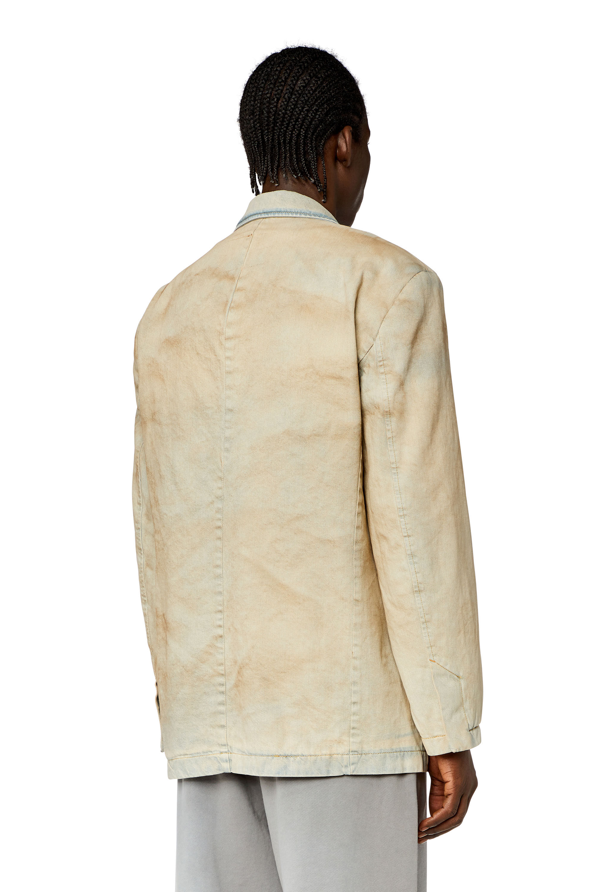 Diesel - D-BLA-S, Blazer en denim entallado Hombre in Azul marino - 5