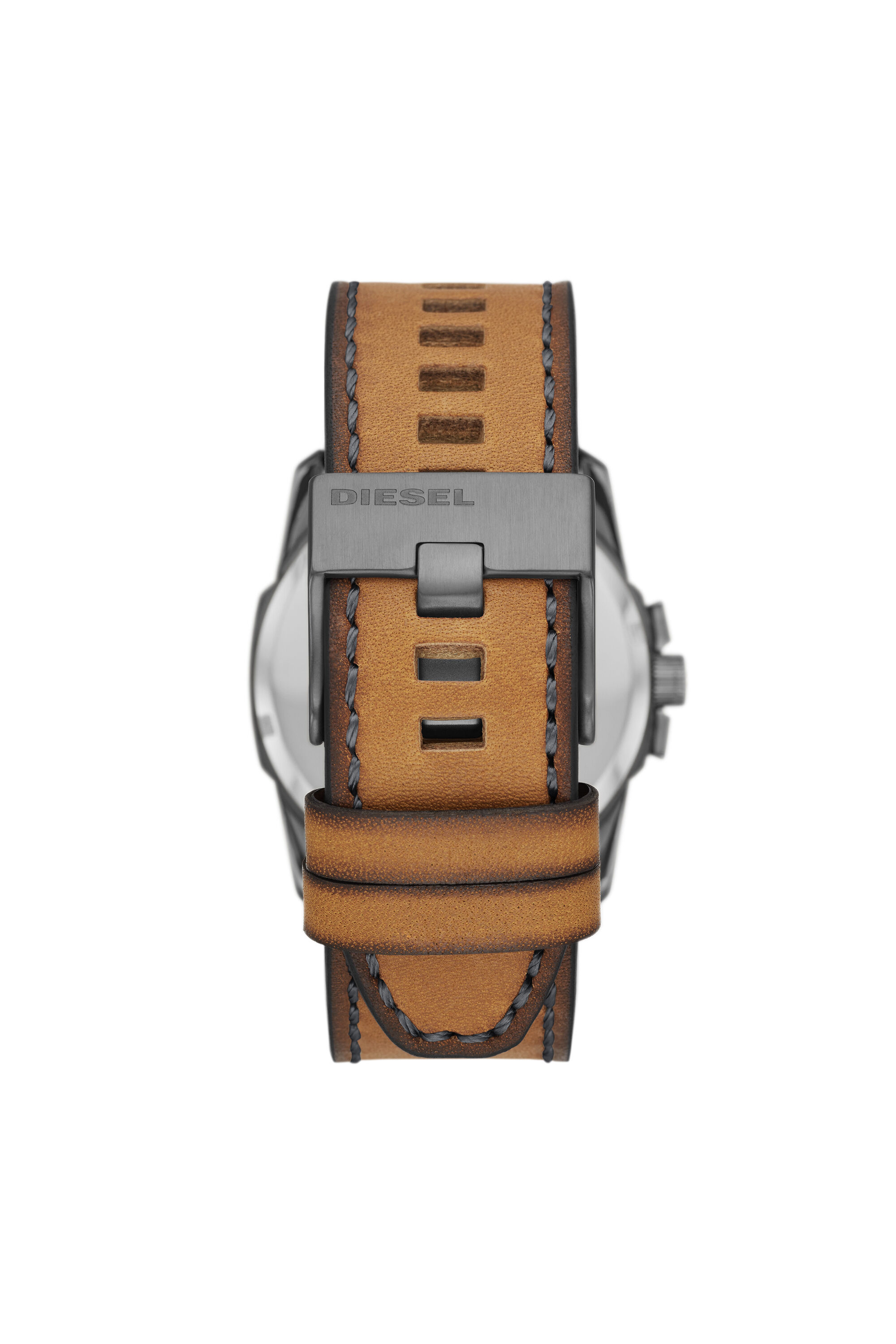 Diesel - DZ1964, Male's Master Chief three-hand brown leather watch in Brown - 2