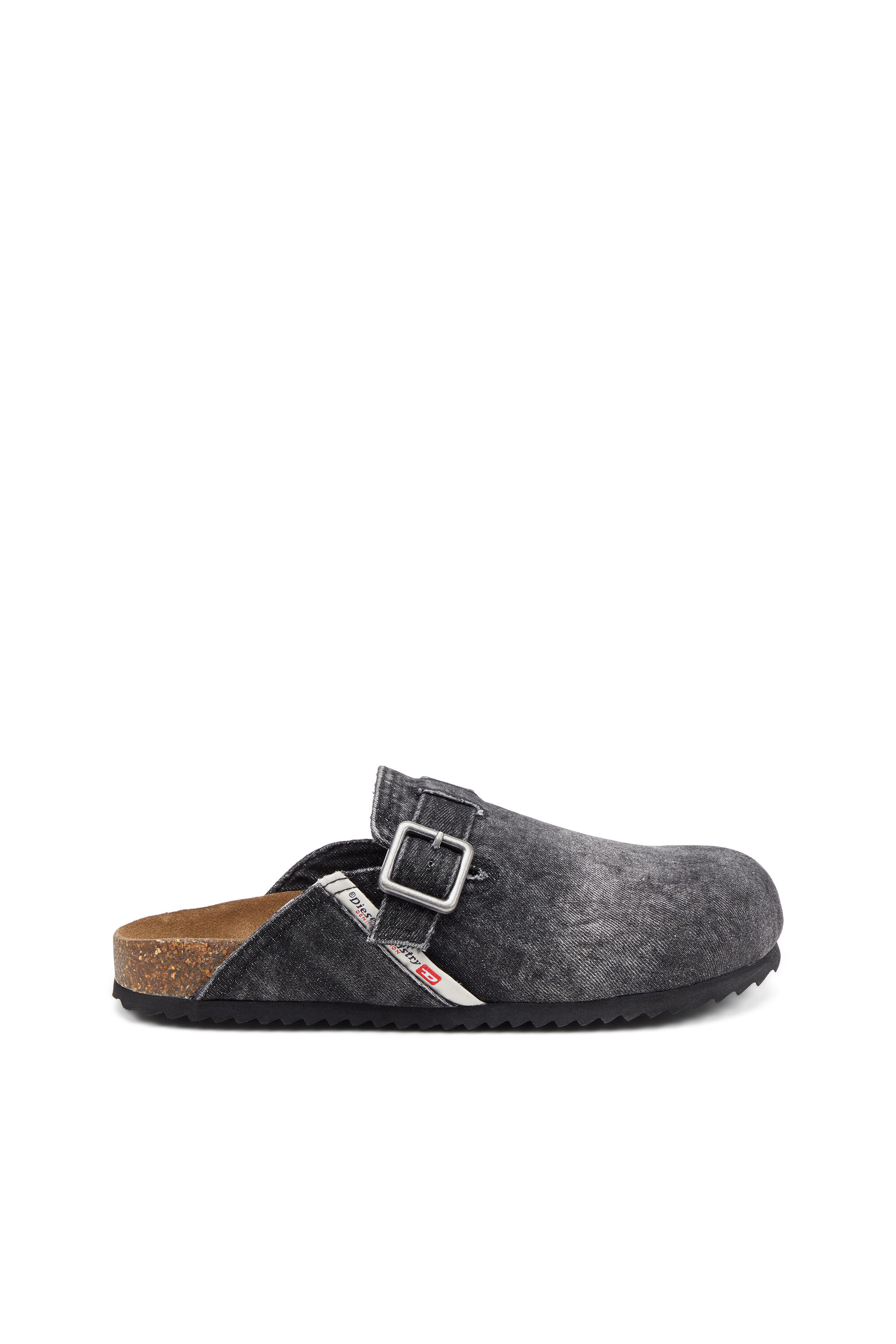 Diesel - D-WOODSTOCK X, Male's D-Woodstock-Mules in faded denim in Black - 1