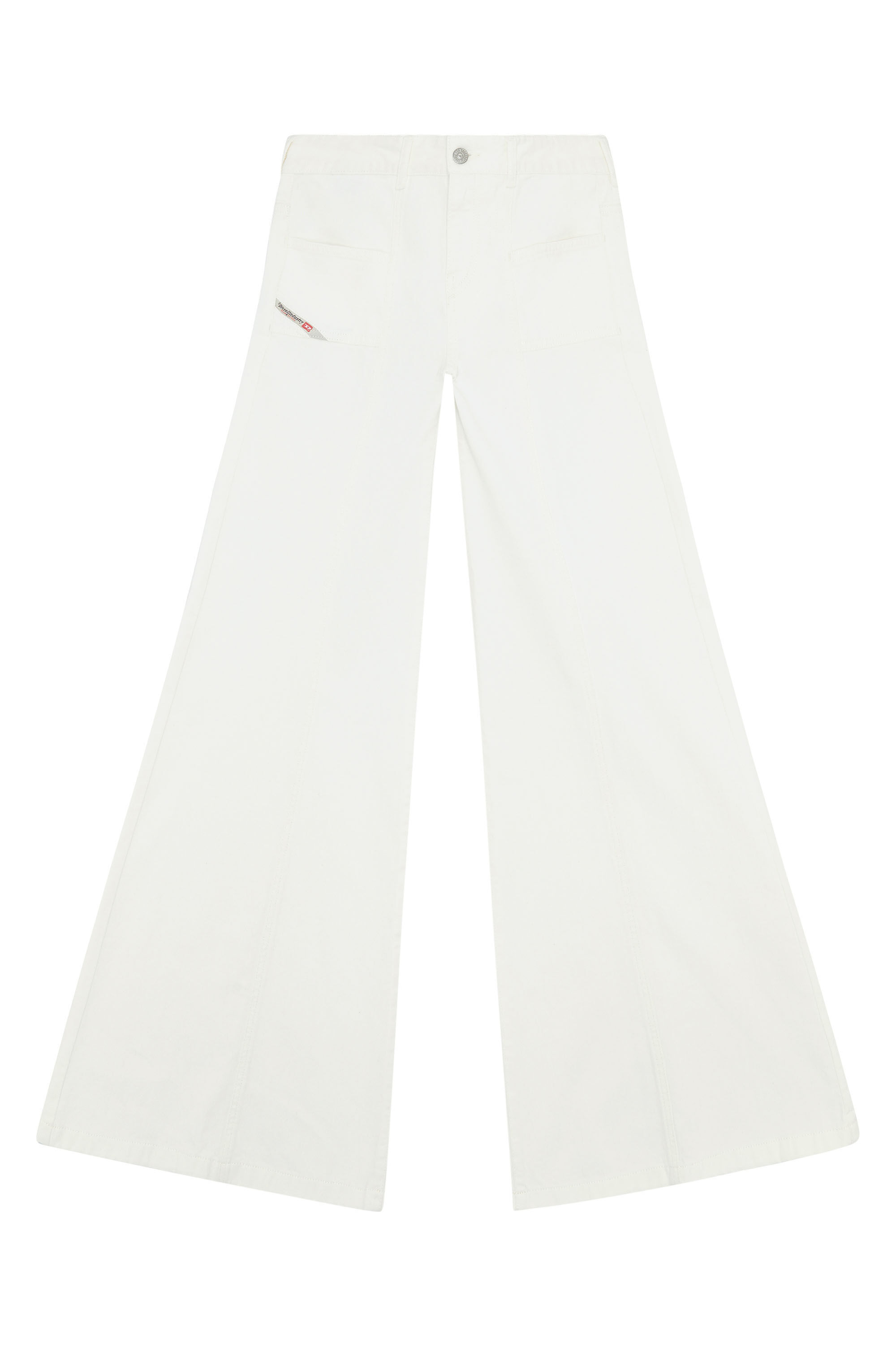 Diesel - Flare Jeans D-Akii 068JQ Femme, Blanc - Image 2