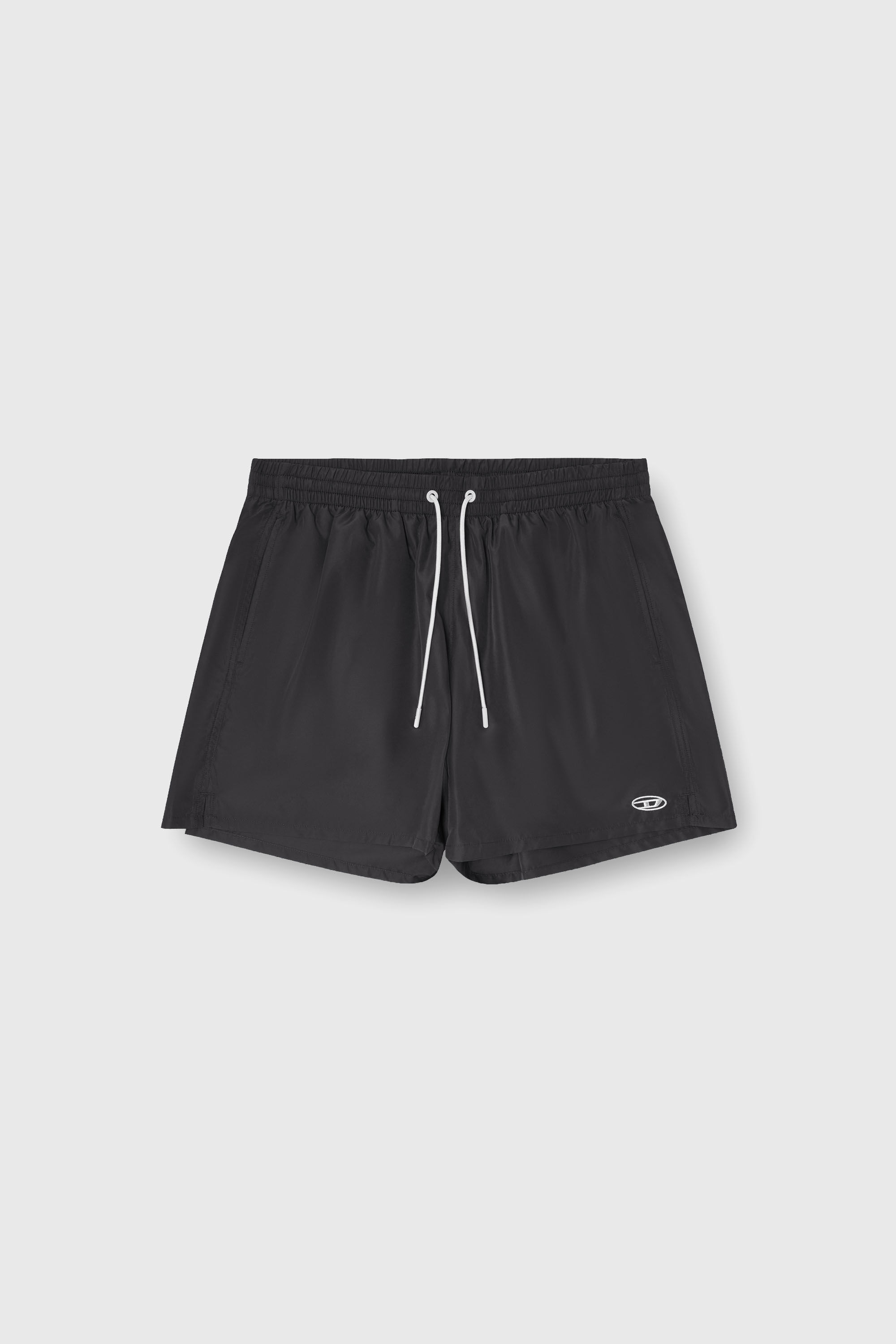 Diesel - GEORGE-41-UTLT, Short de bain avec logo Oval D m&eacute;tallique Homme in Noir - 4