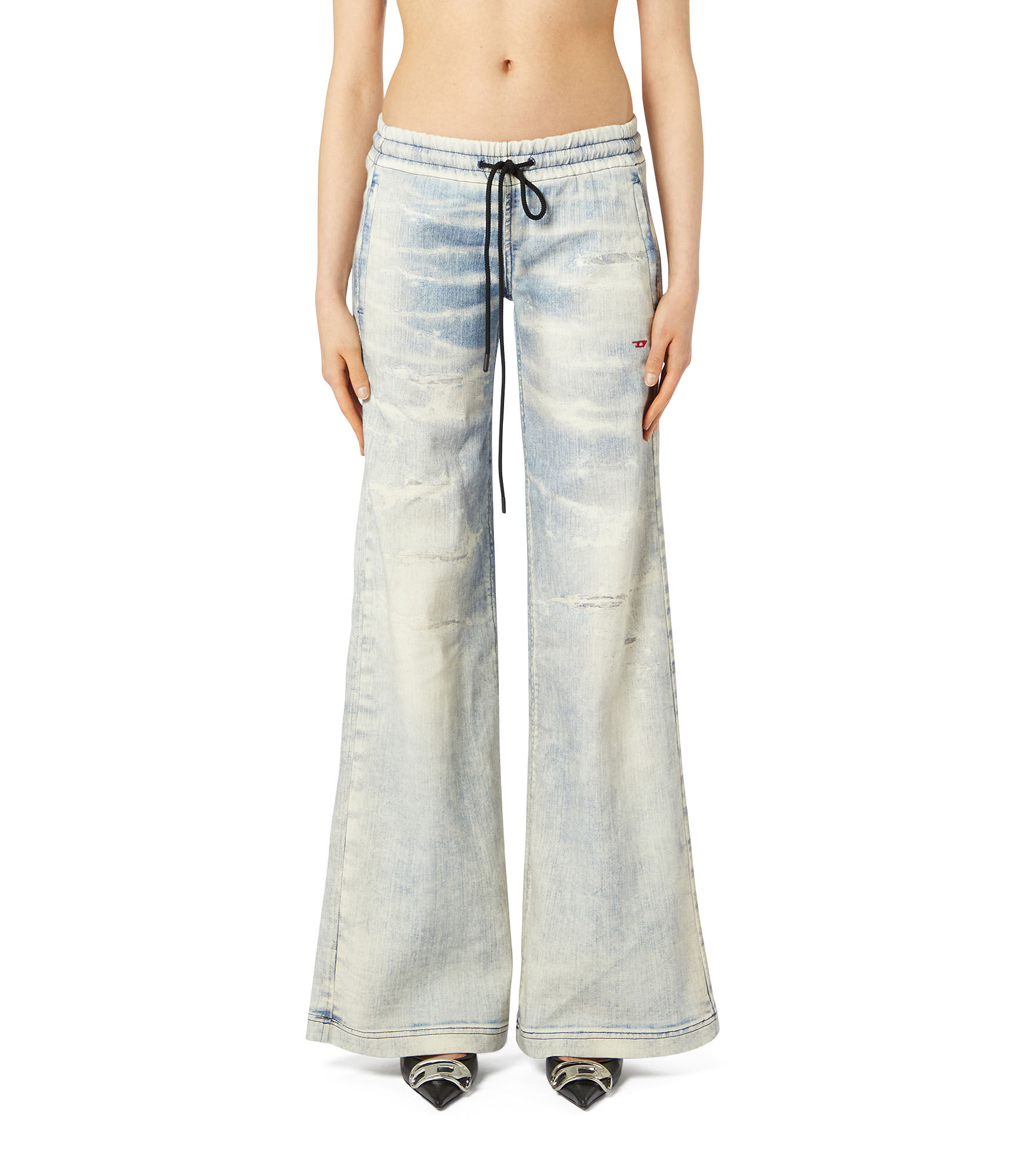Diesel - Woman's Relaxed 2078 D-Ainty Joggjeans&reg; 068XM, Light Blue - 1