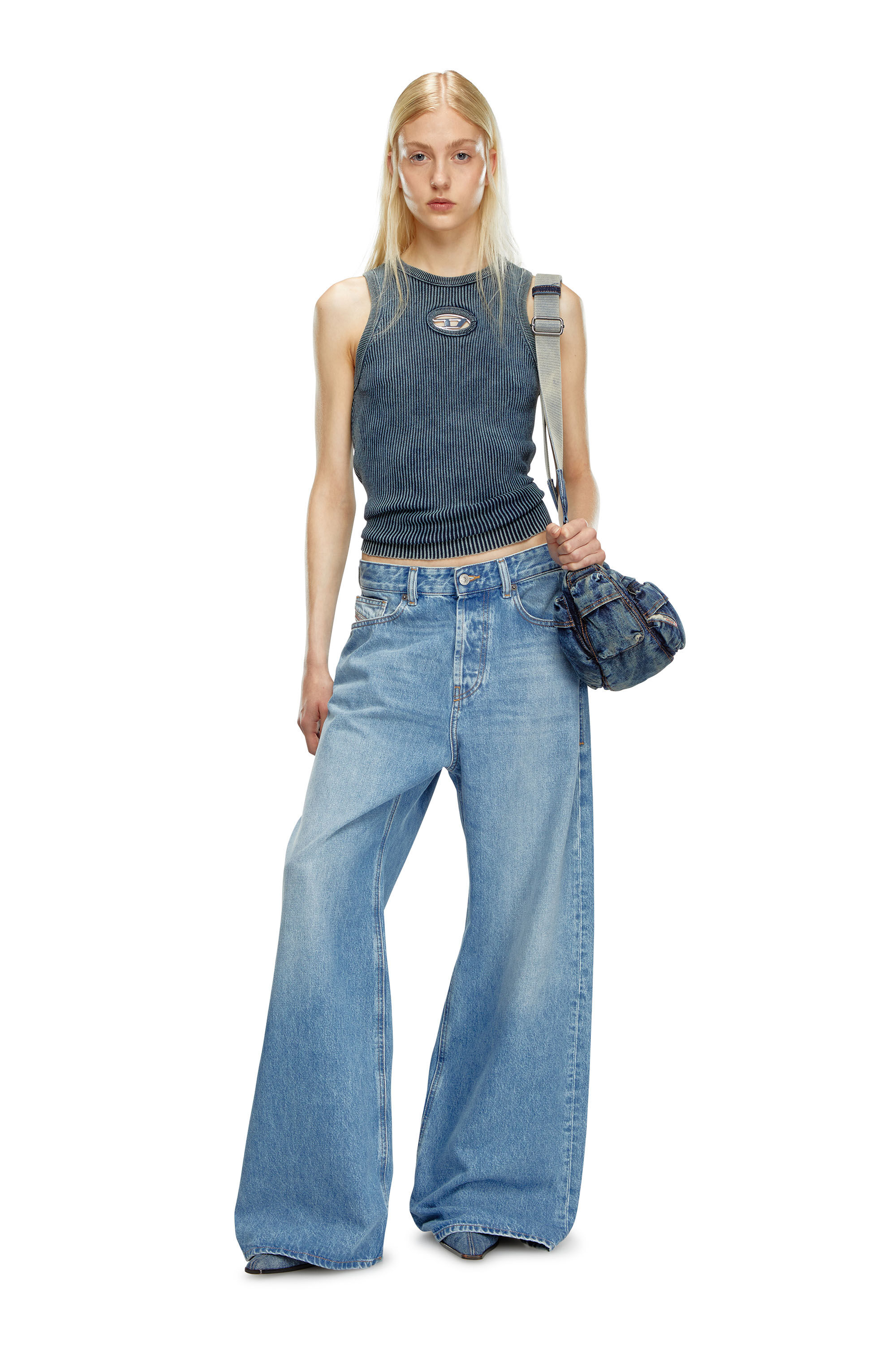【DIESEL】(W) 24SS 1996 D-SIRE-S1 Denim Jeans Women's Relaxed Jeans | Light blue | Diesel 1996 D-Sire