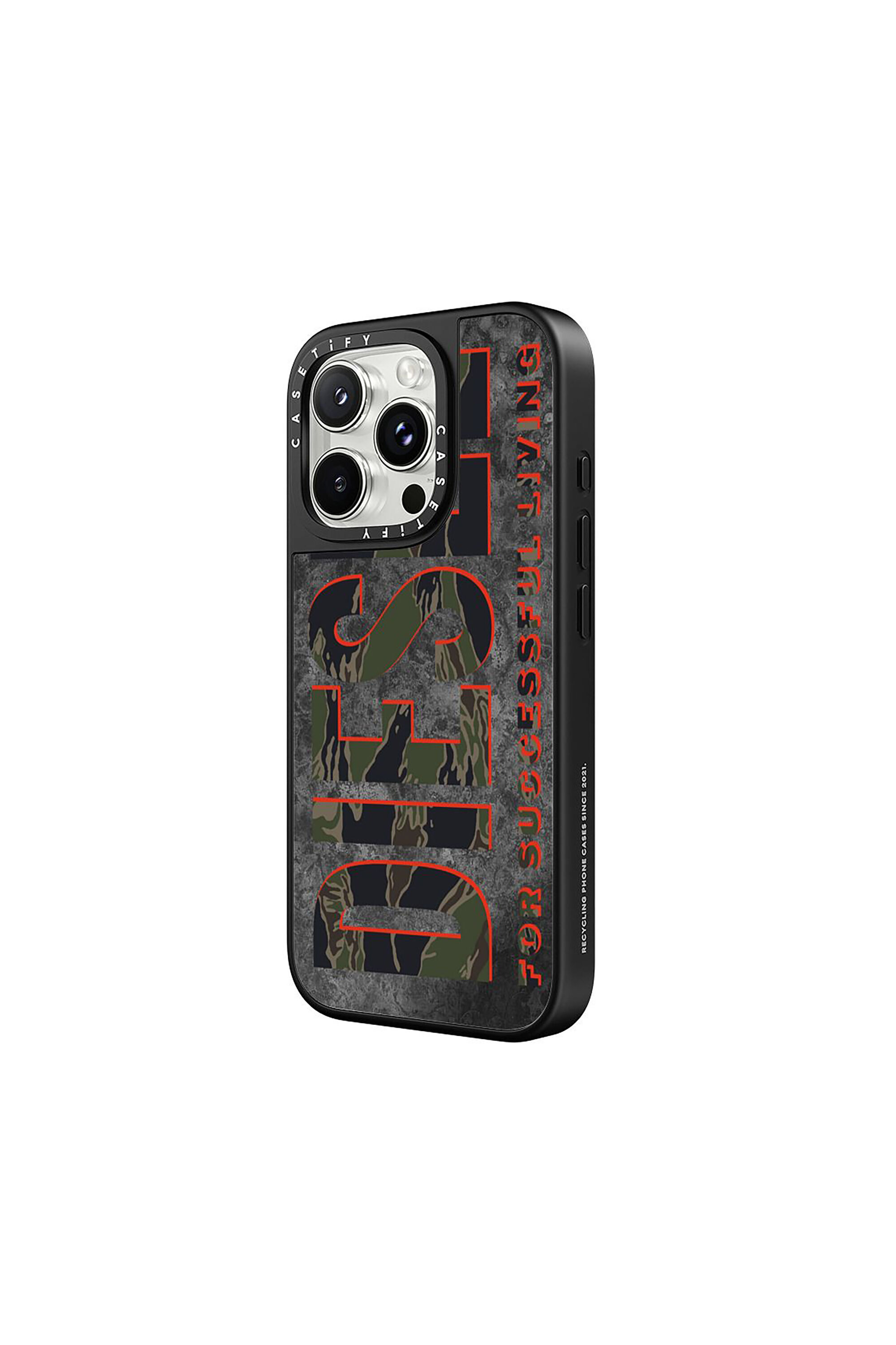 Diesel - 60326 CASETIFY MOULDED CASE, Unisex's Magsafe Oxidized Case iPhone 16 Pro in Dark Green - 2