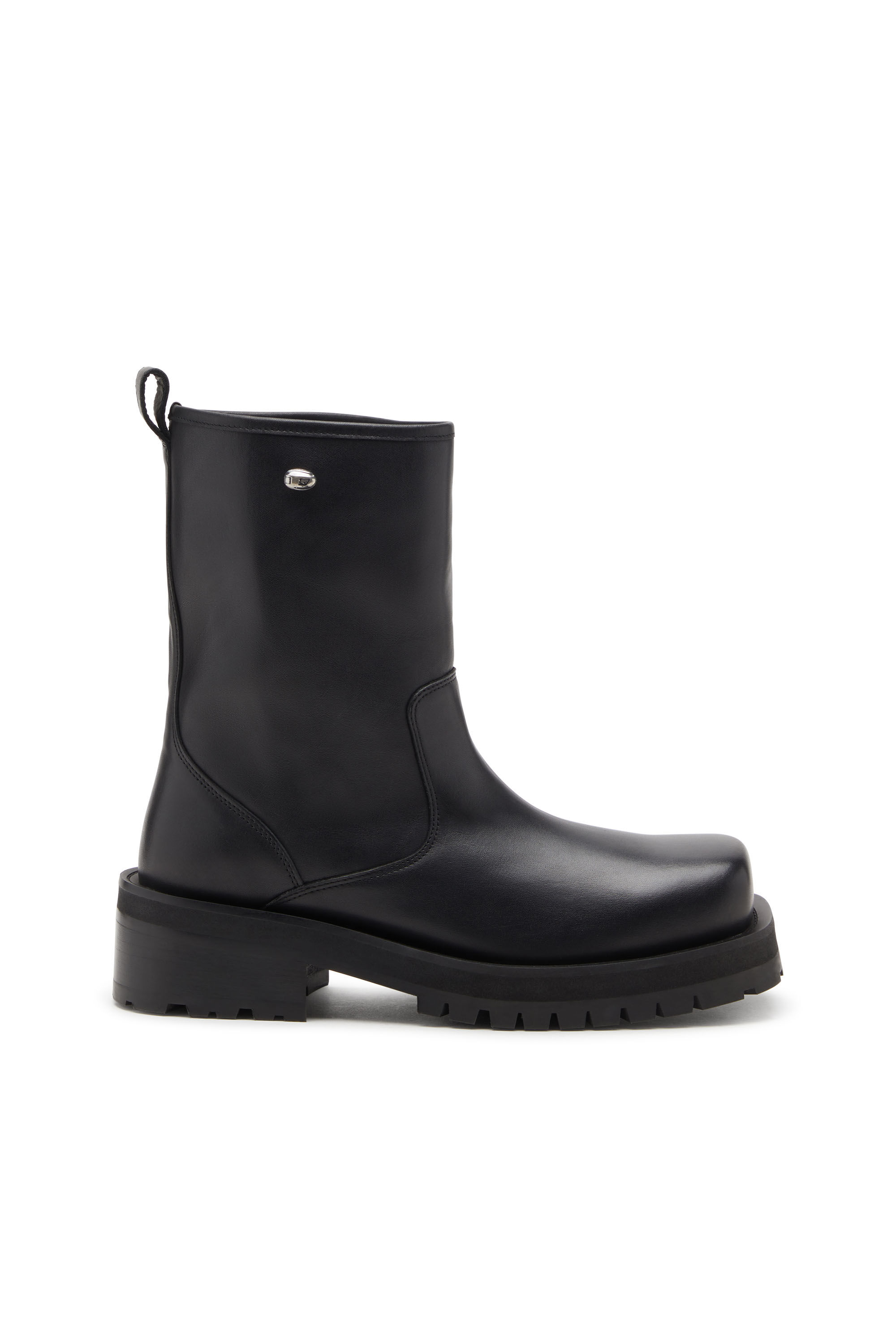 Men's D-Texan - Leather Boots | Black | Diesel