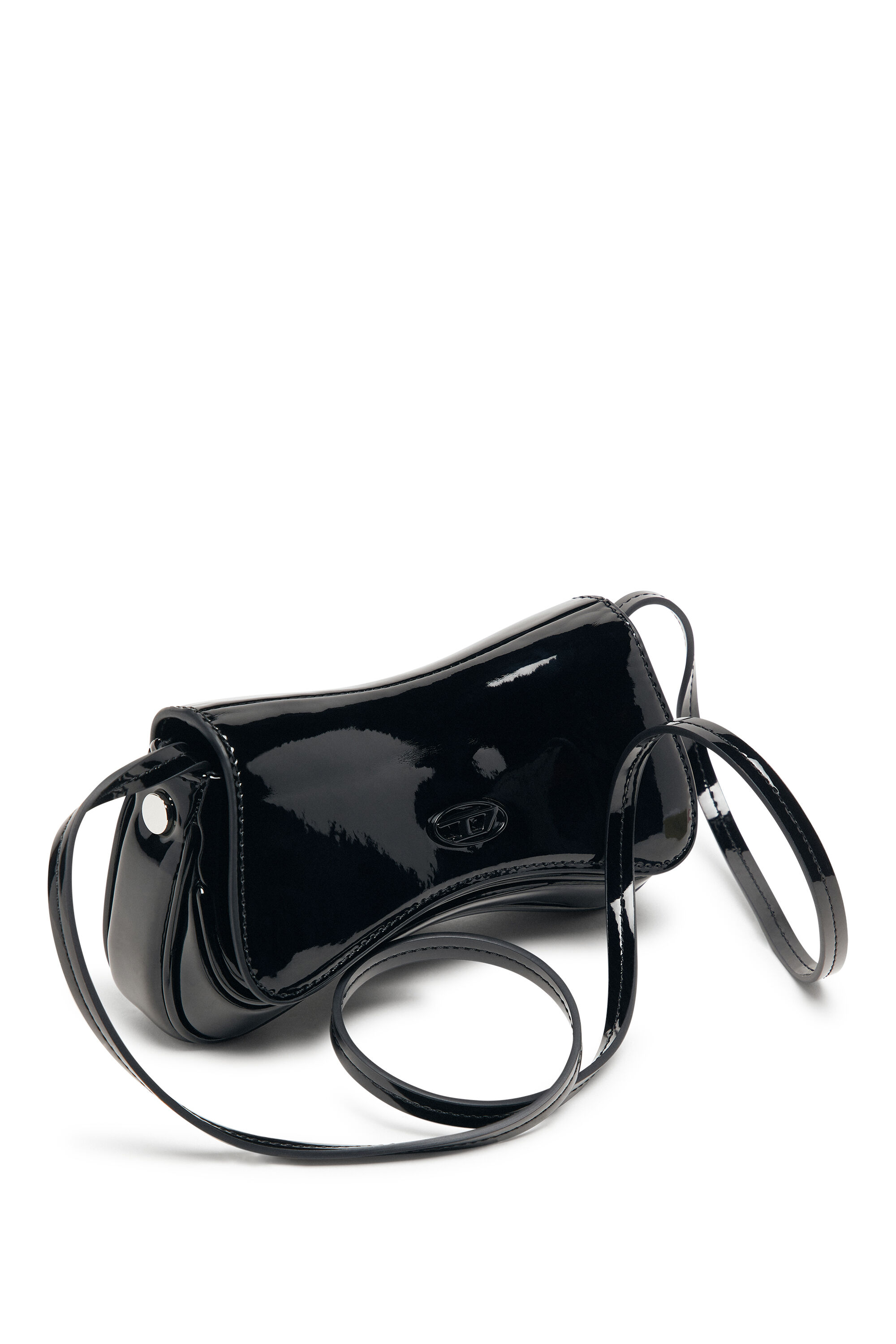 Women's Play-Small crossbody bag glossy | Black | Diesel