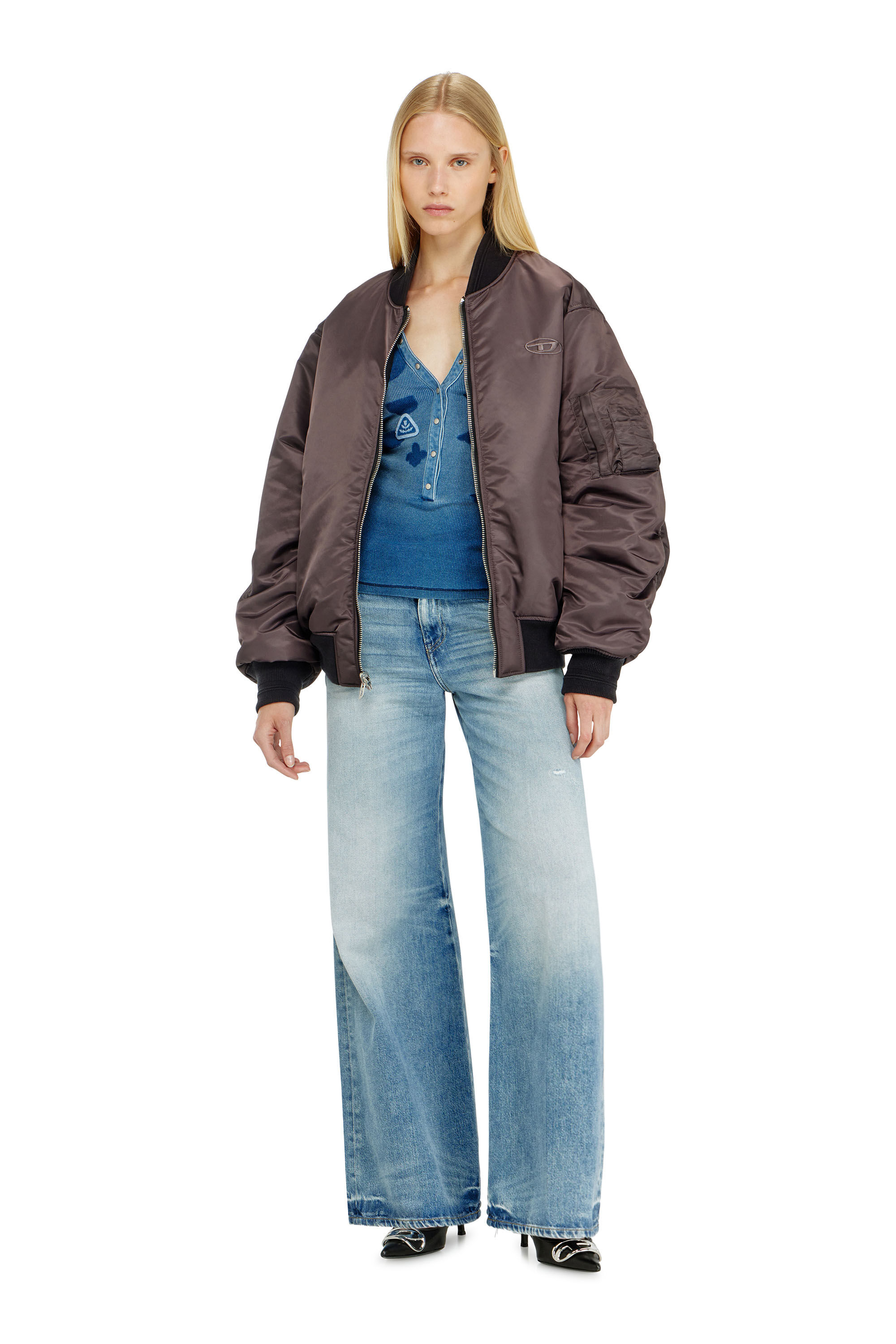 Women's Flare Jeans | Light Blue | Diesel 1978 D-Akemi