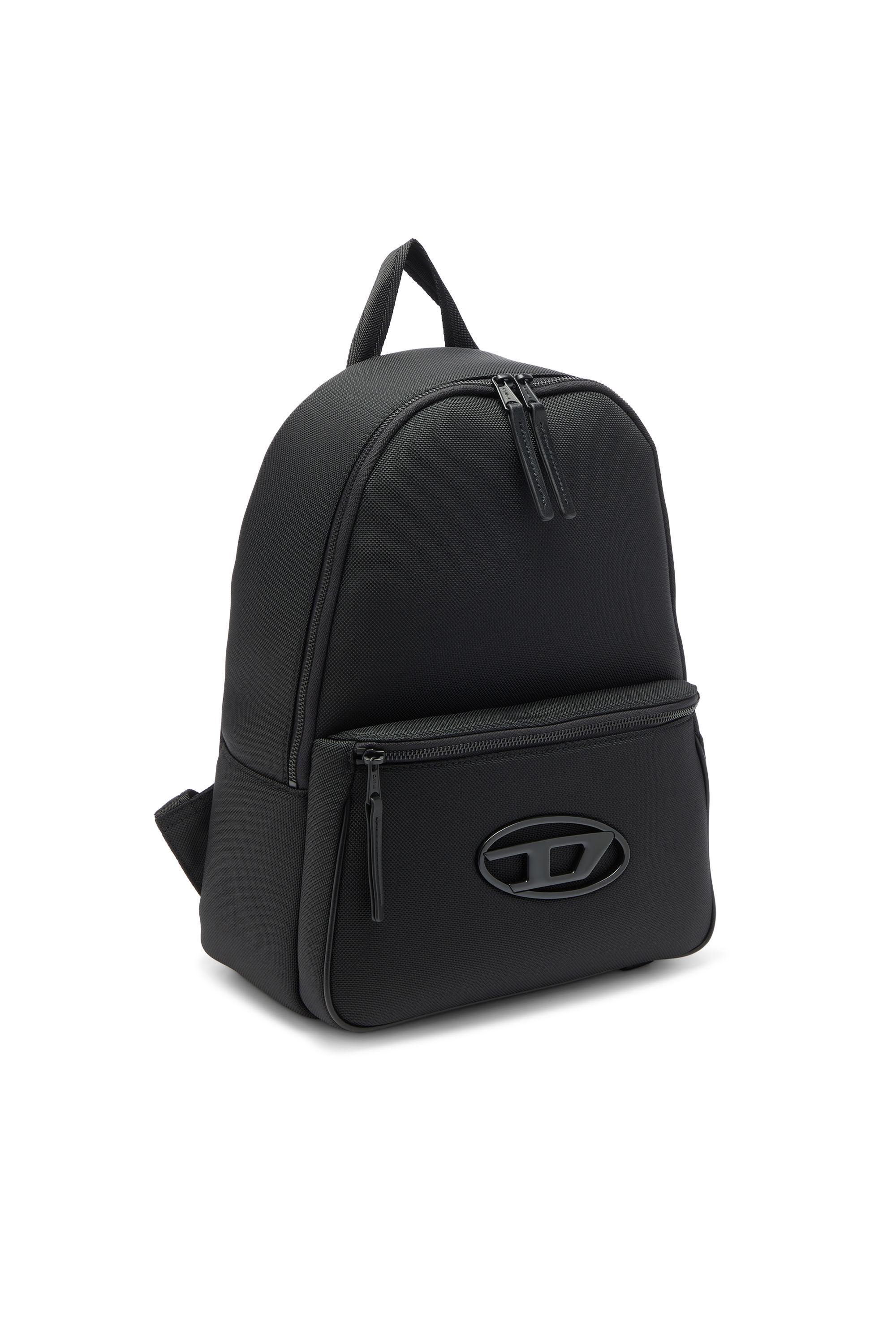 Women's Holi-D - Backpack in nylon with Oval D logo | Black | Diesel