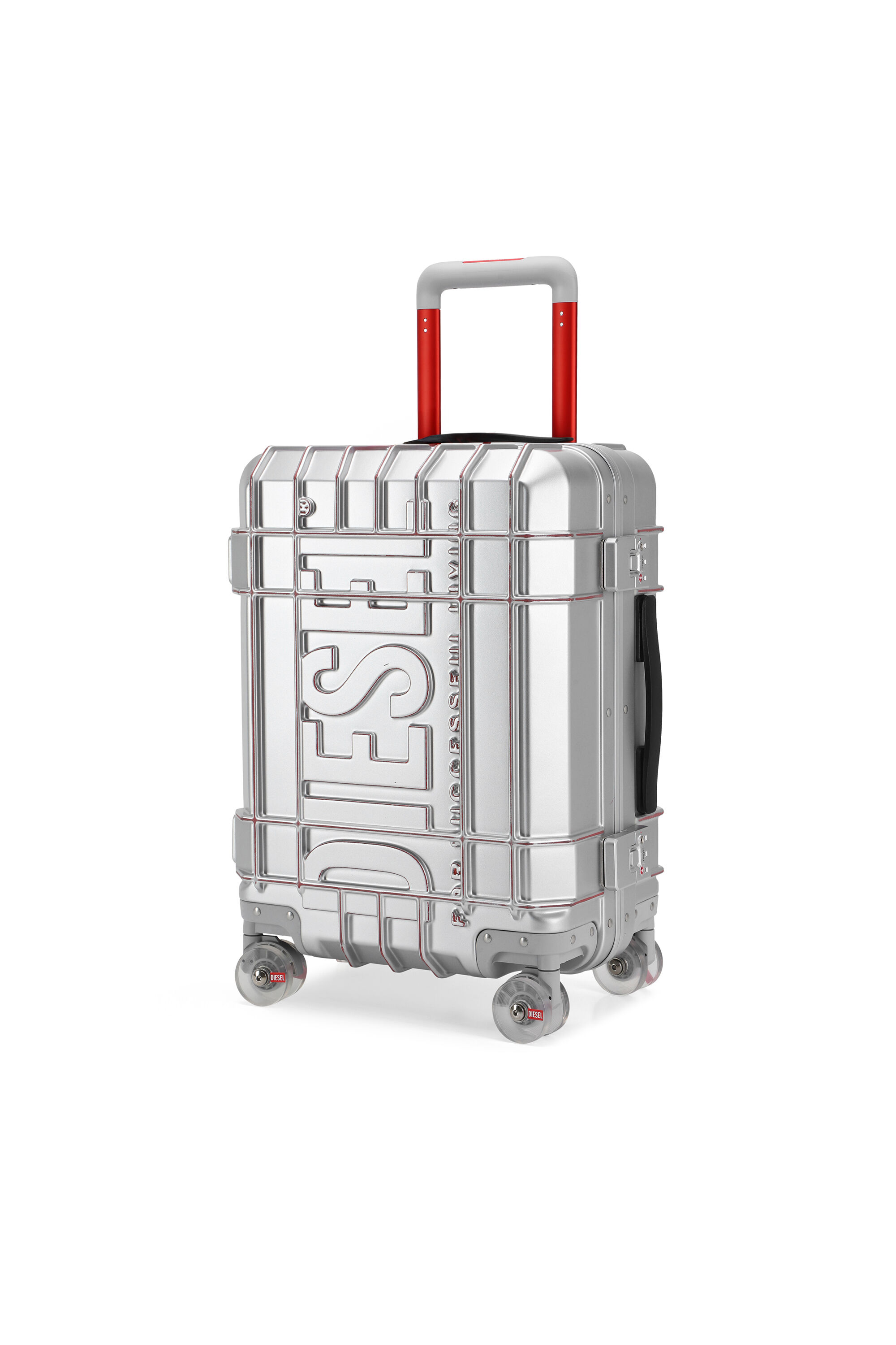 Women's Rugged suitcase size S | Silver | Diesel {{Country}}