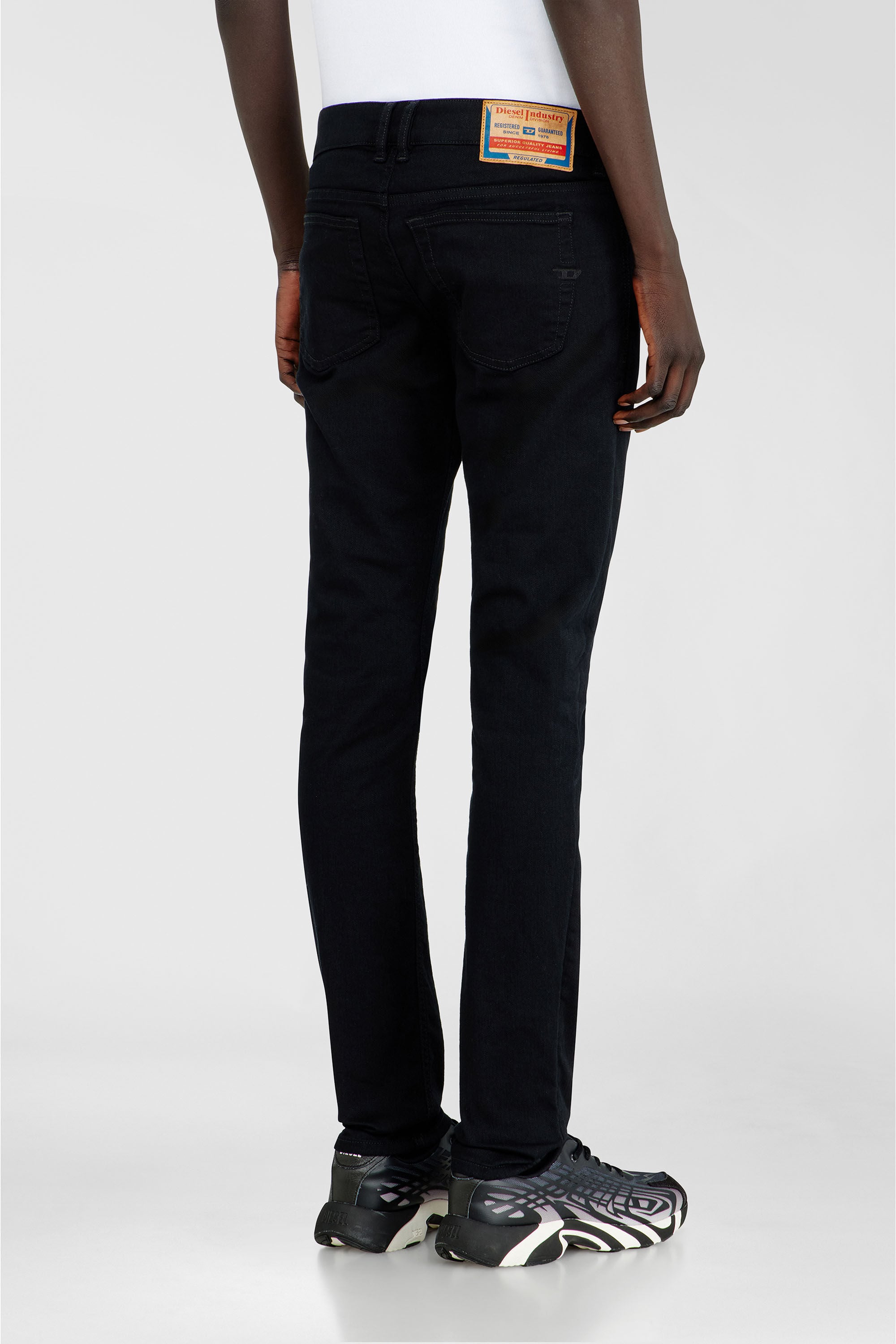 1979 SLEENKER Man: Skinny Jeans low waist | Black/Dark grey | Diesel