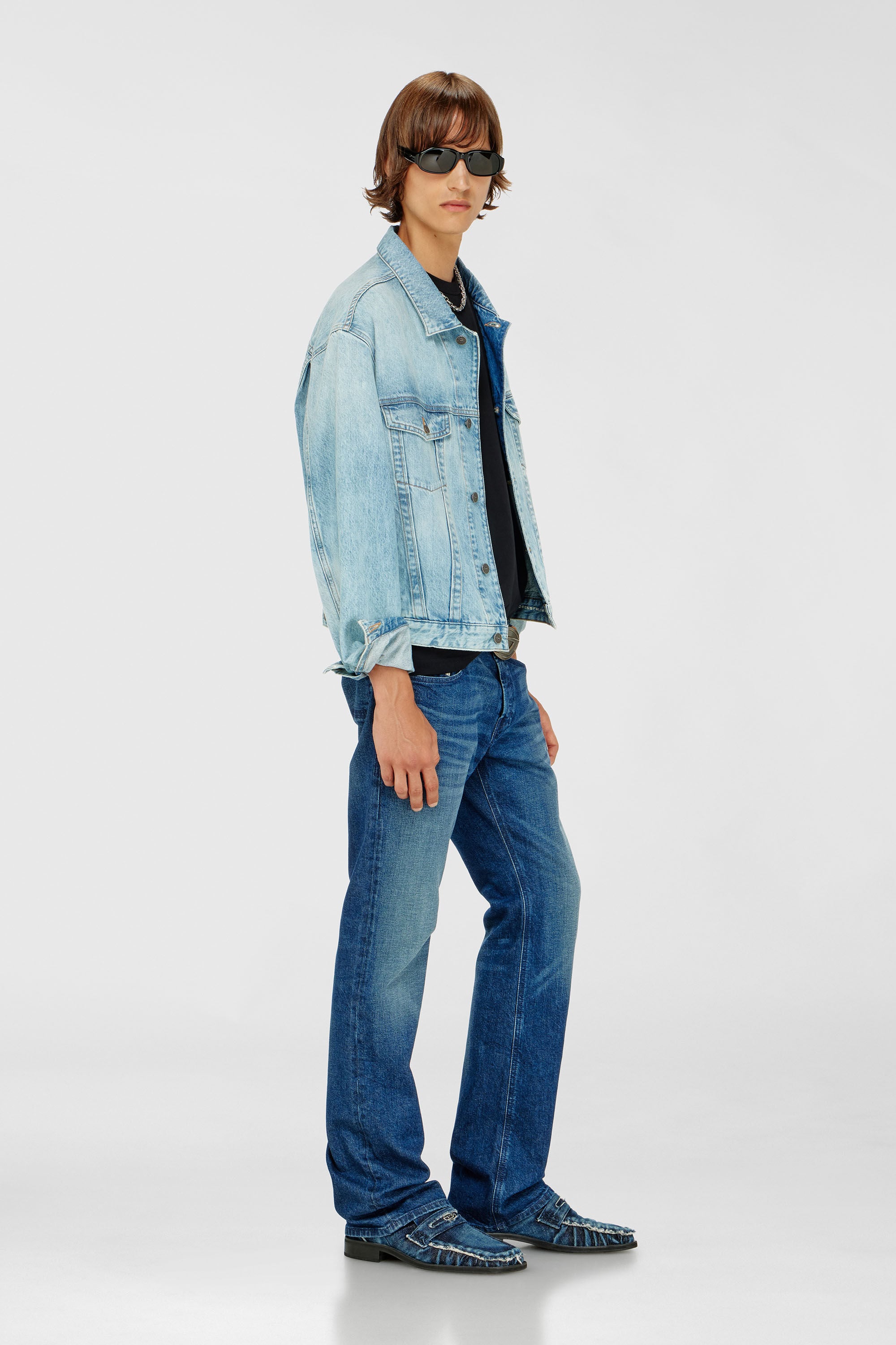 Men's Bootcut Jeans | Low Waist 2007 ZatinyDark Blue | Diesel HK