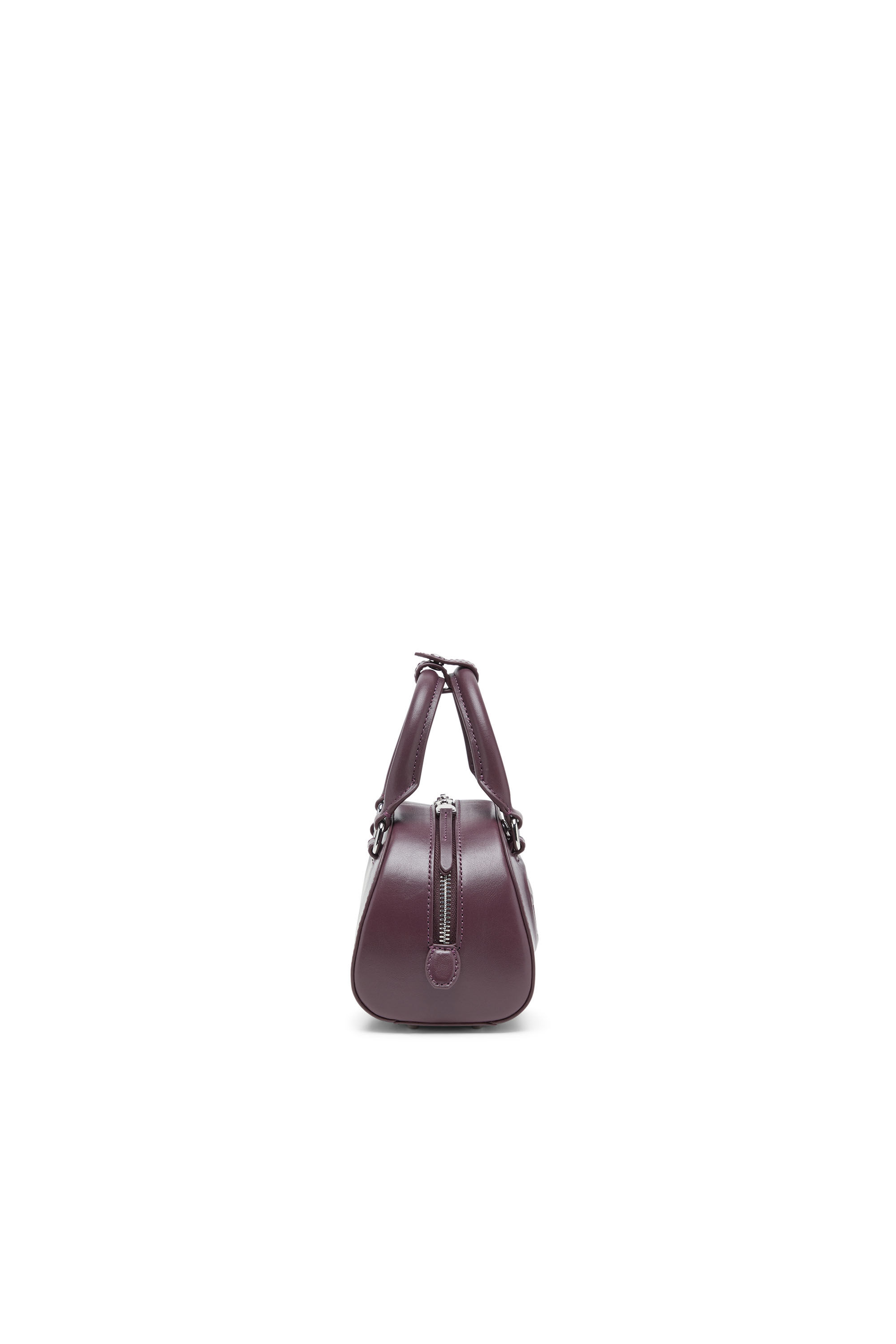 Women's 1DR Dome-Mini bowling bag in leather | Red | Diesel Women's 1DR Dome-Mini bowling bag in leather | Red | Diesel