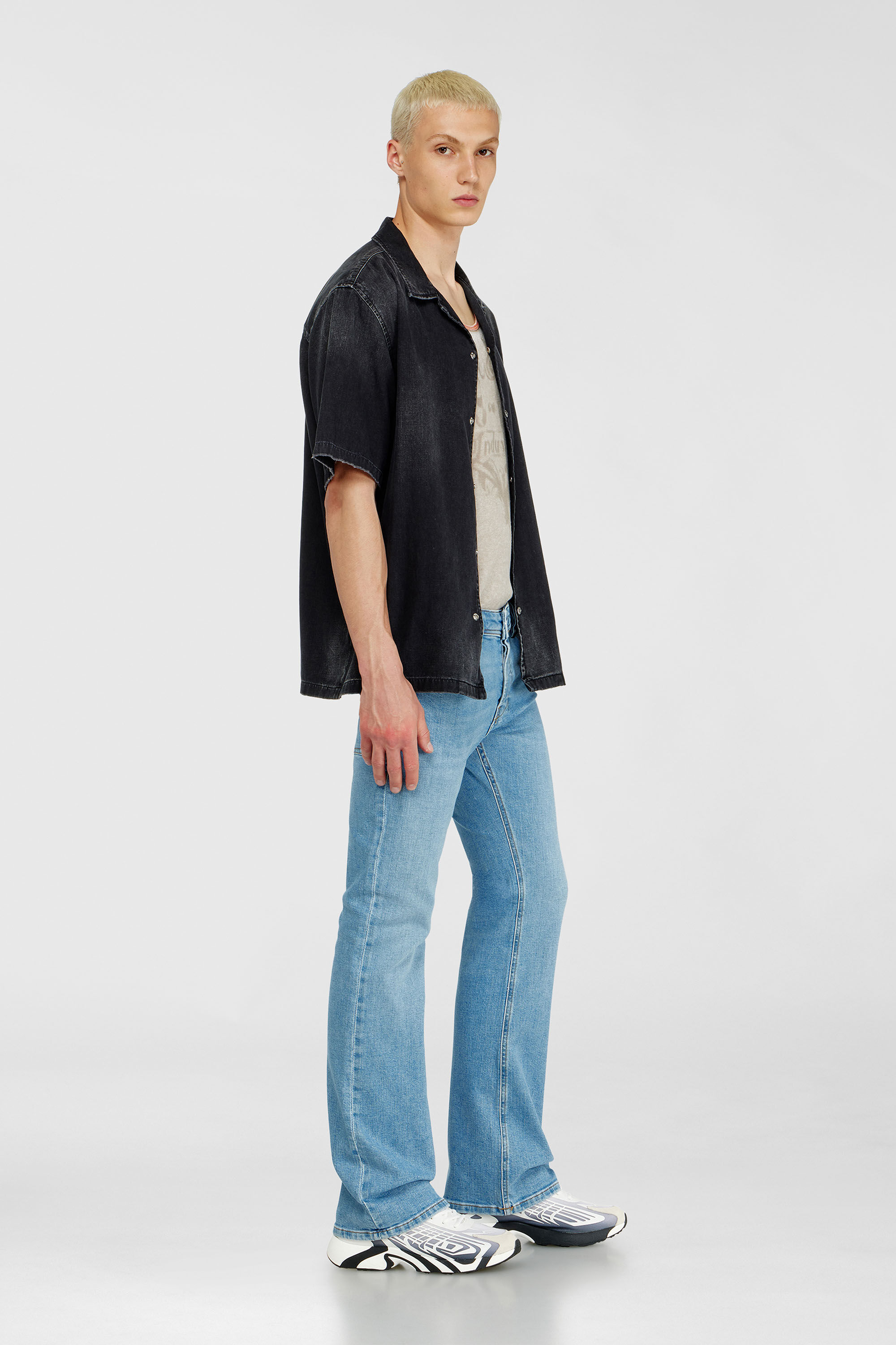 Diesel - Man's Bootcut Jeans 2007 Zatiny 0HDBJ, Light Blue - 2