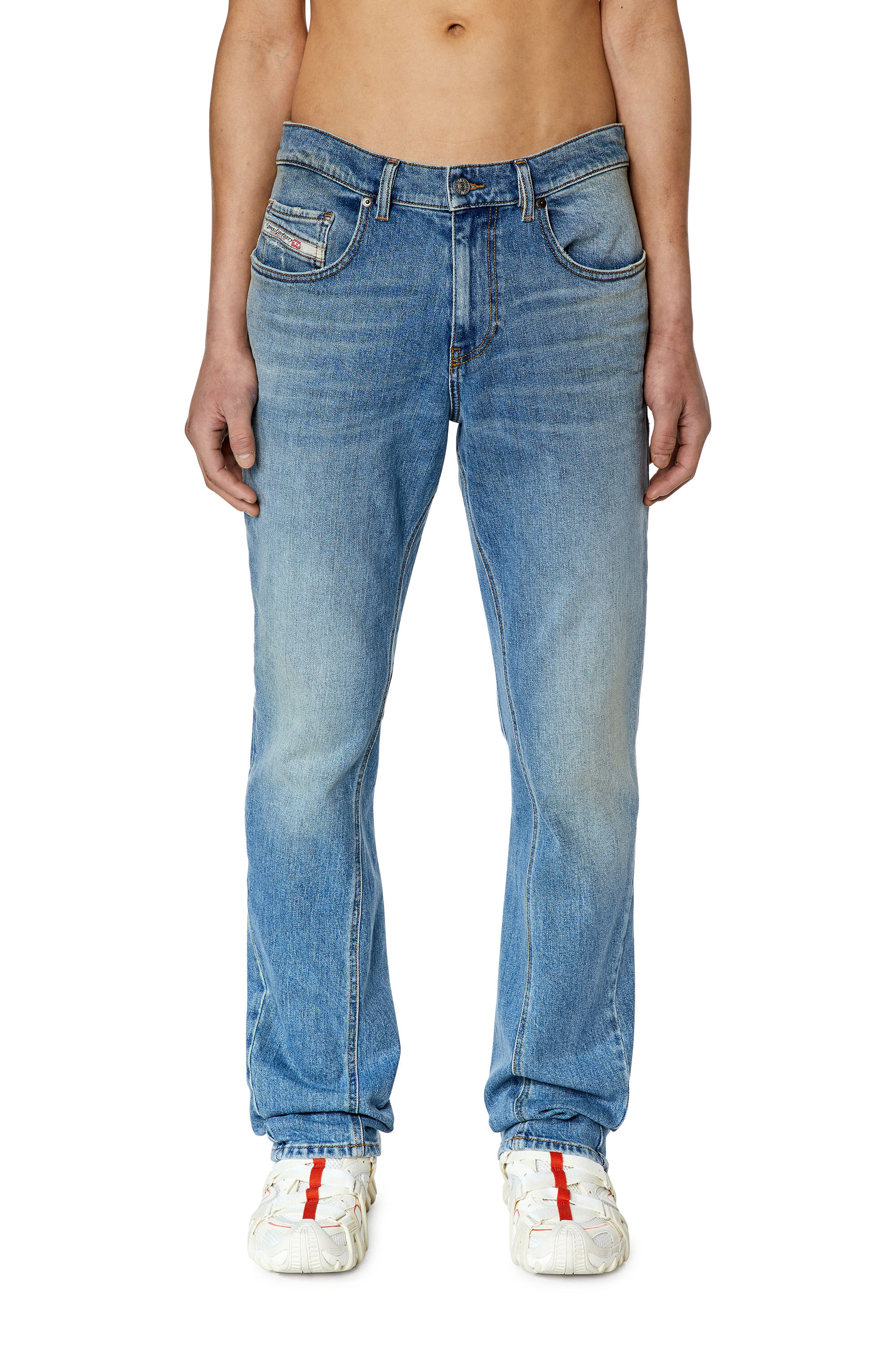 Diesel - Bootcut Jeans 2021 D-Vocs 007L3, Bootcut Jeans - 2021 D-Vocs Homme in Bleu - 3