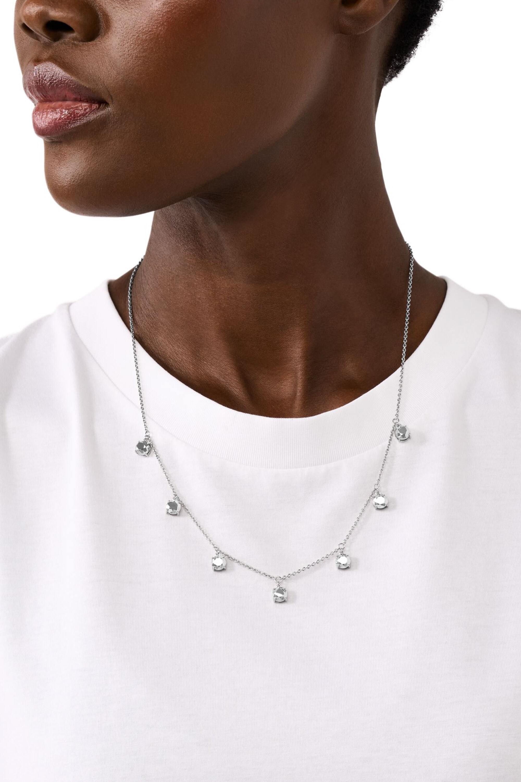 DIESEL◆チェーンネックレス｜dl1360040 sterling silver jewel Men's Sterling Silver Chain Necklace | Silver | Diesel