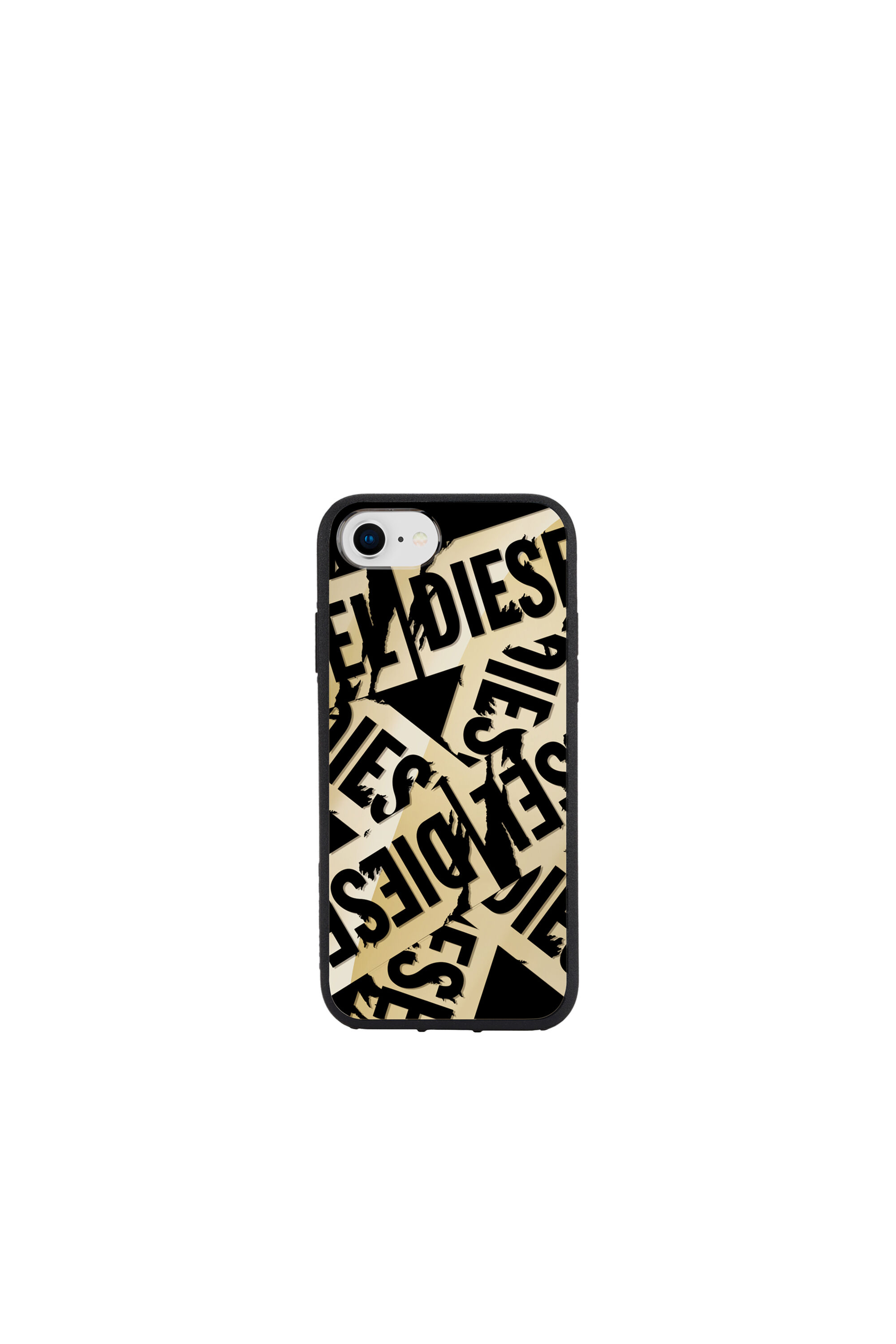 Diesel - MULTI TAPE GOLD/BLACK IPHONE 8/7/6S/6 CASE, Unisex's Gold/black case,iPhone 8/7/6s/6 in Gold - 2