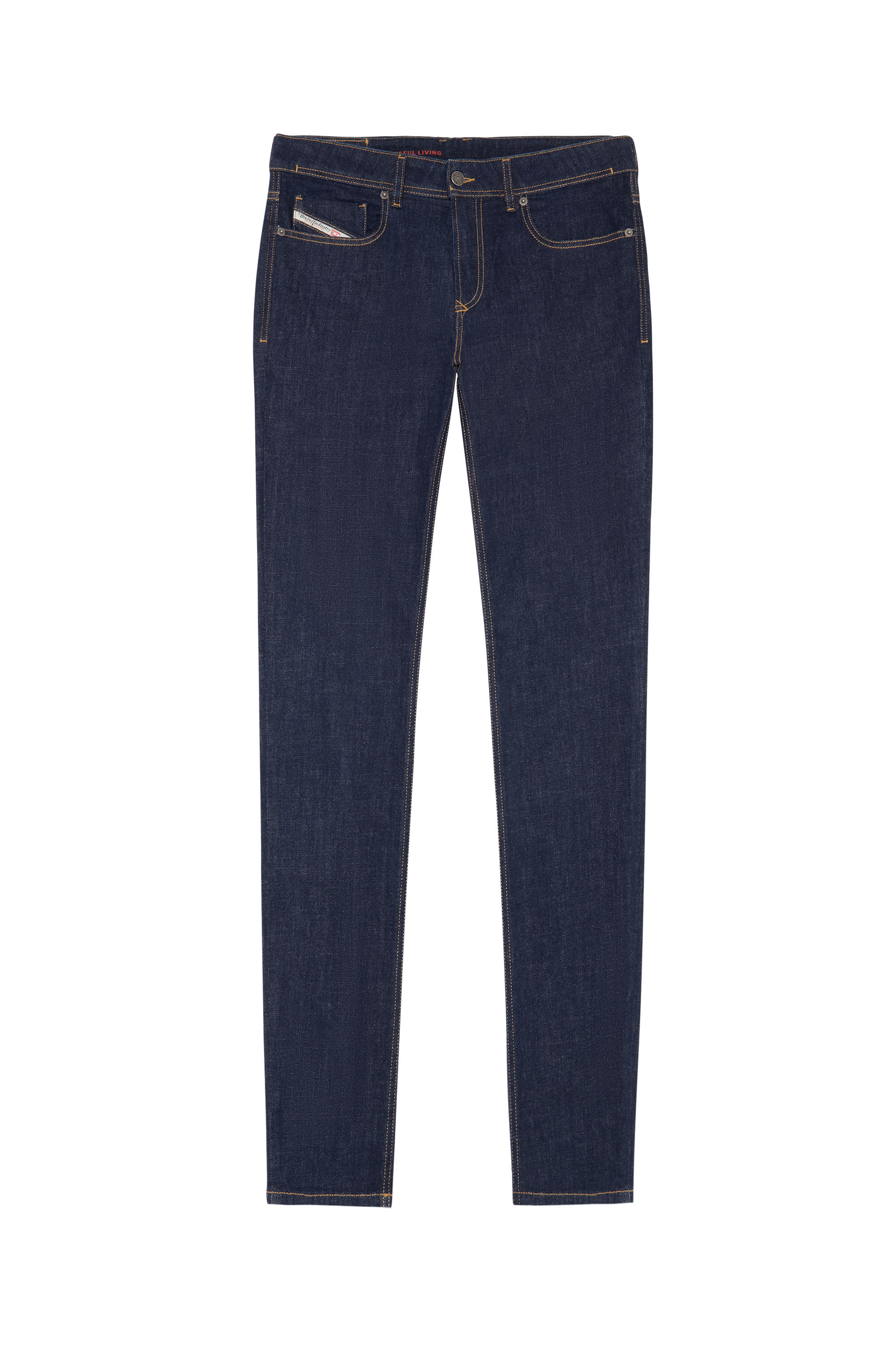 Diesel - Male's Skinny Jeans 1979 Sleenker Z9C17, Dark Blue - 2