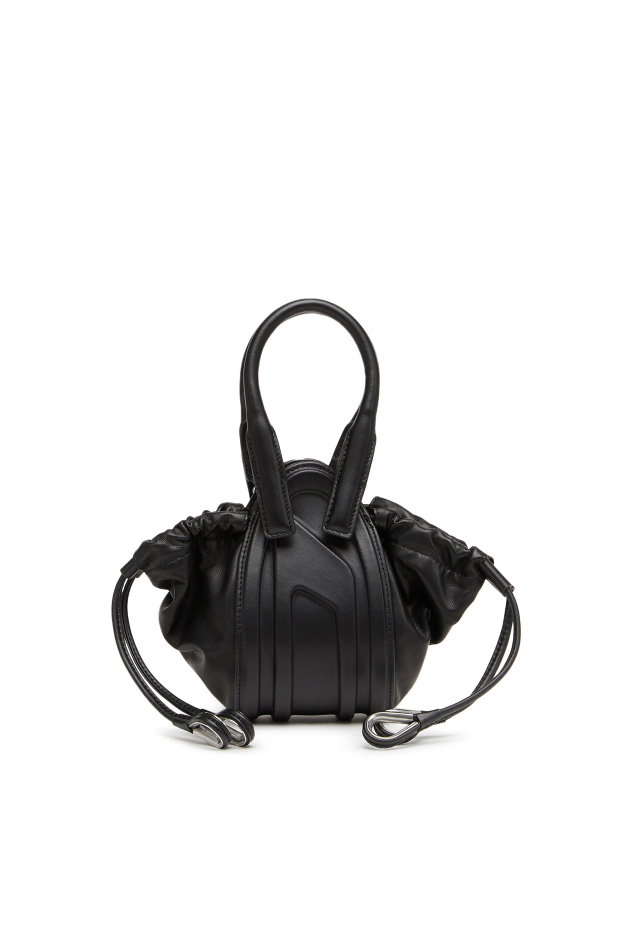 Diesel - 1DR-FOLD XXS, Female's 1DR-Fold XXS - Handbag in nappa leather in Black - 3