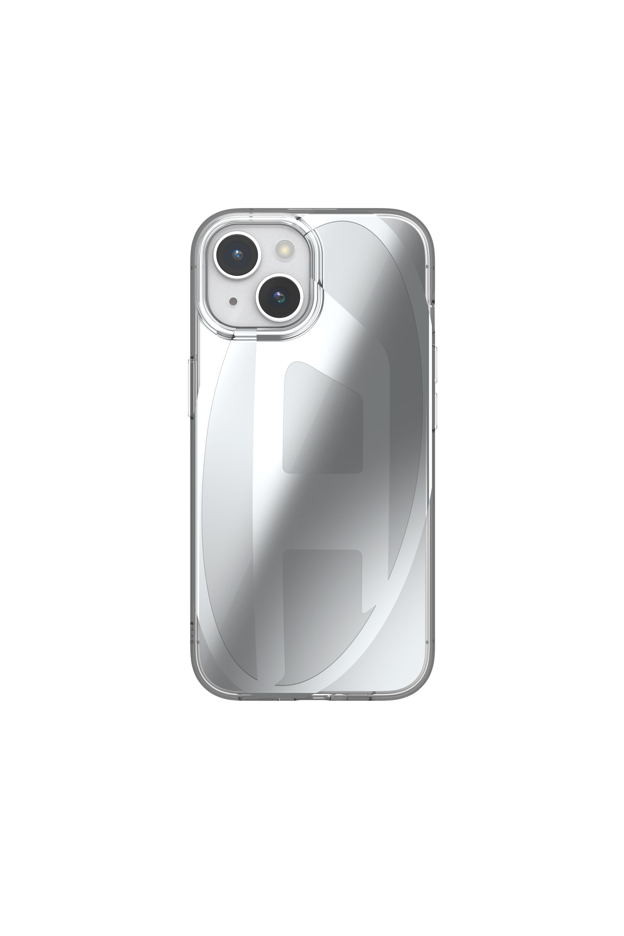 Diesel - 54095 MOULDED CASE, Coque Oval D iP15 Mixte in Gris argenté - 2