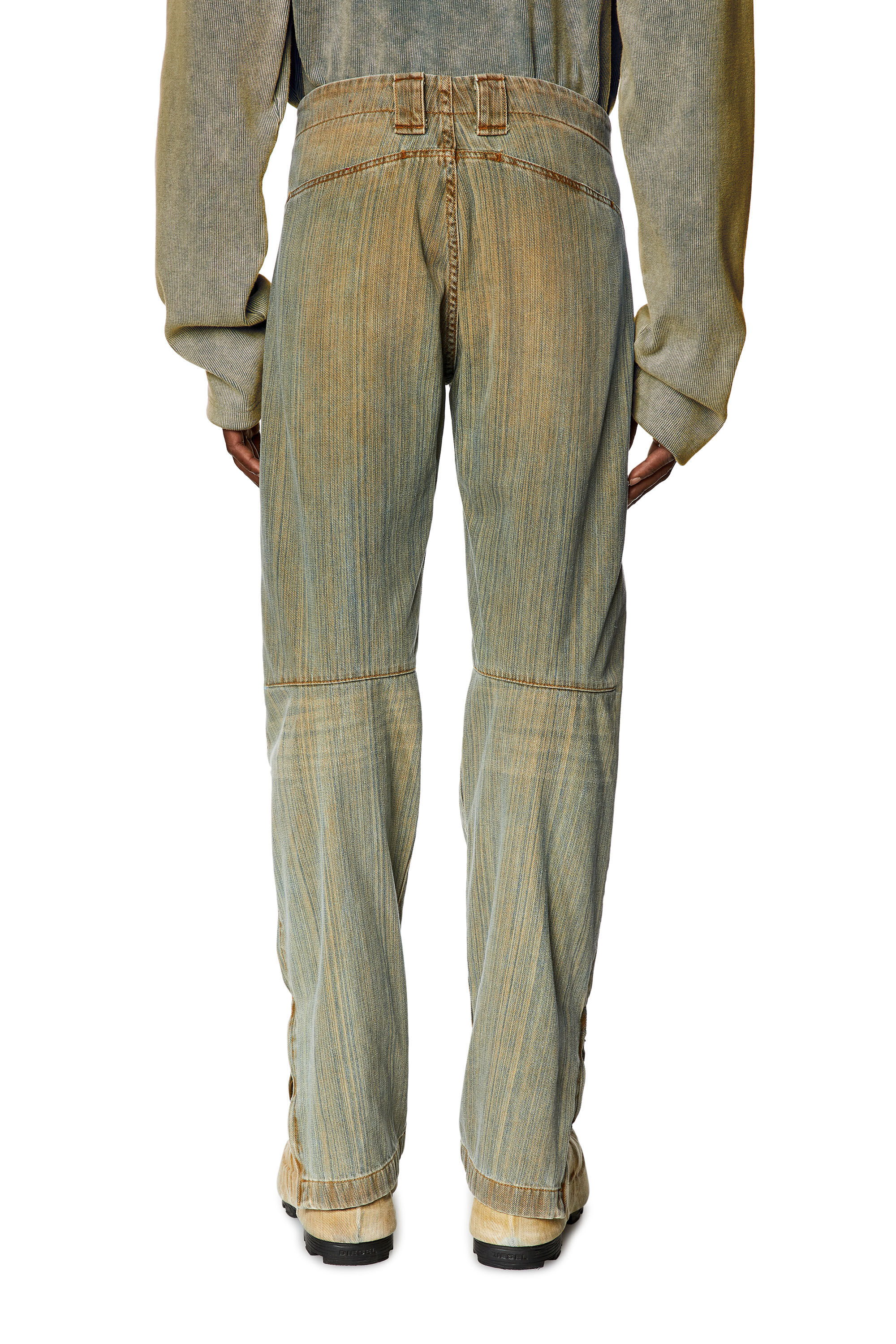 Diesel - Regular Jeans D-Gene 09I07 Homme, Bleu Clair - Image 4