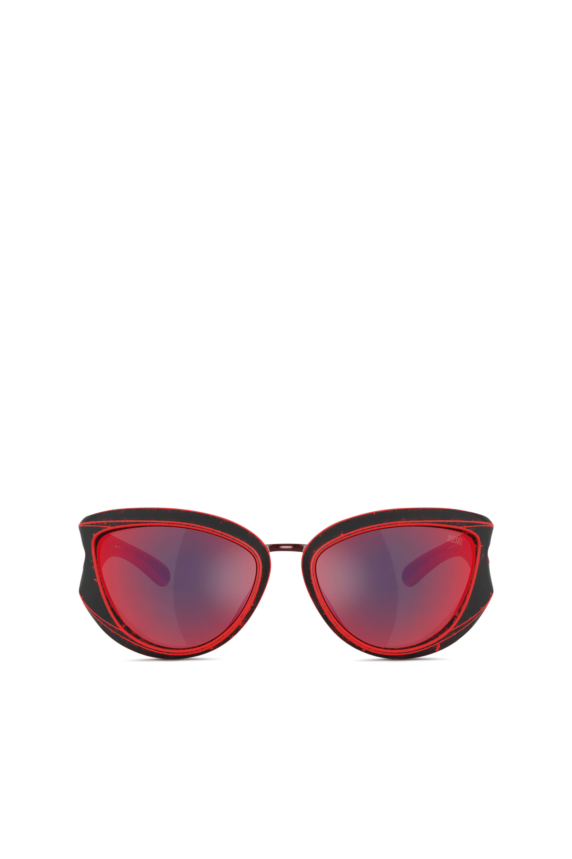 Women's Cat-eye style sunglasses | Red | Diesel