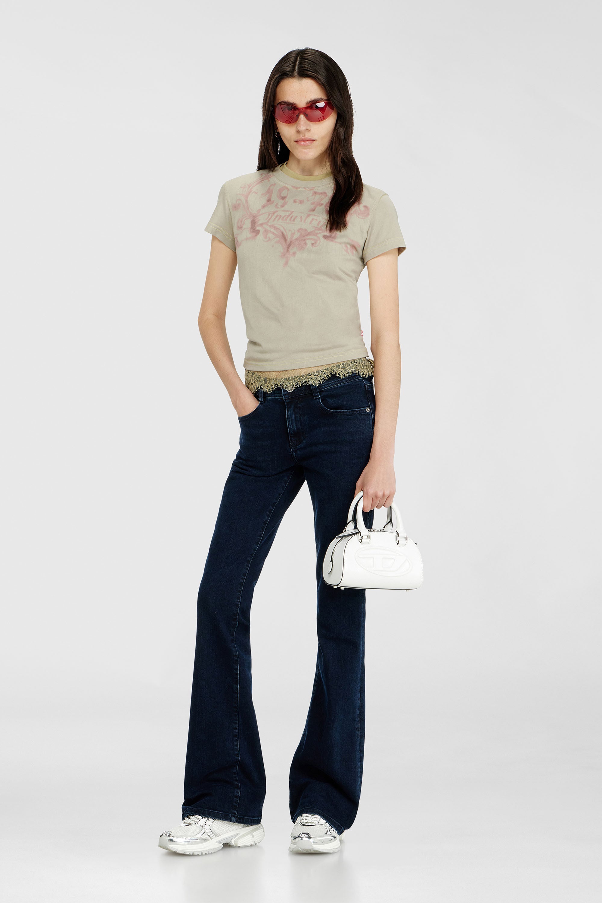 Diesel - Female's Bootcut Jeans 1969 D-Ebbey 0KBBG, Dark Blue - 1