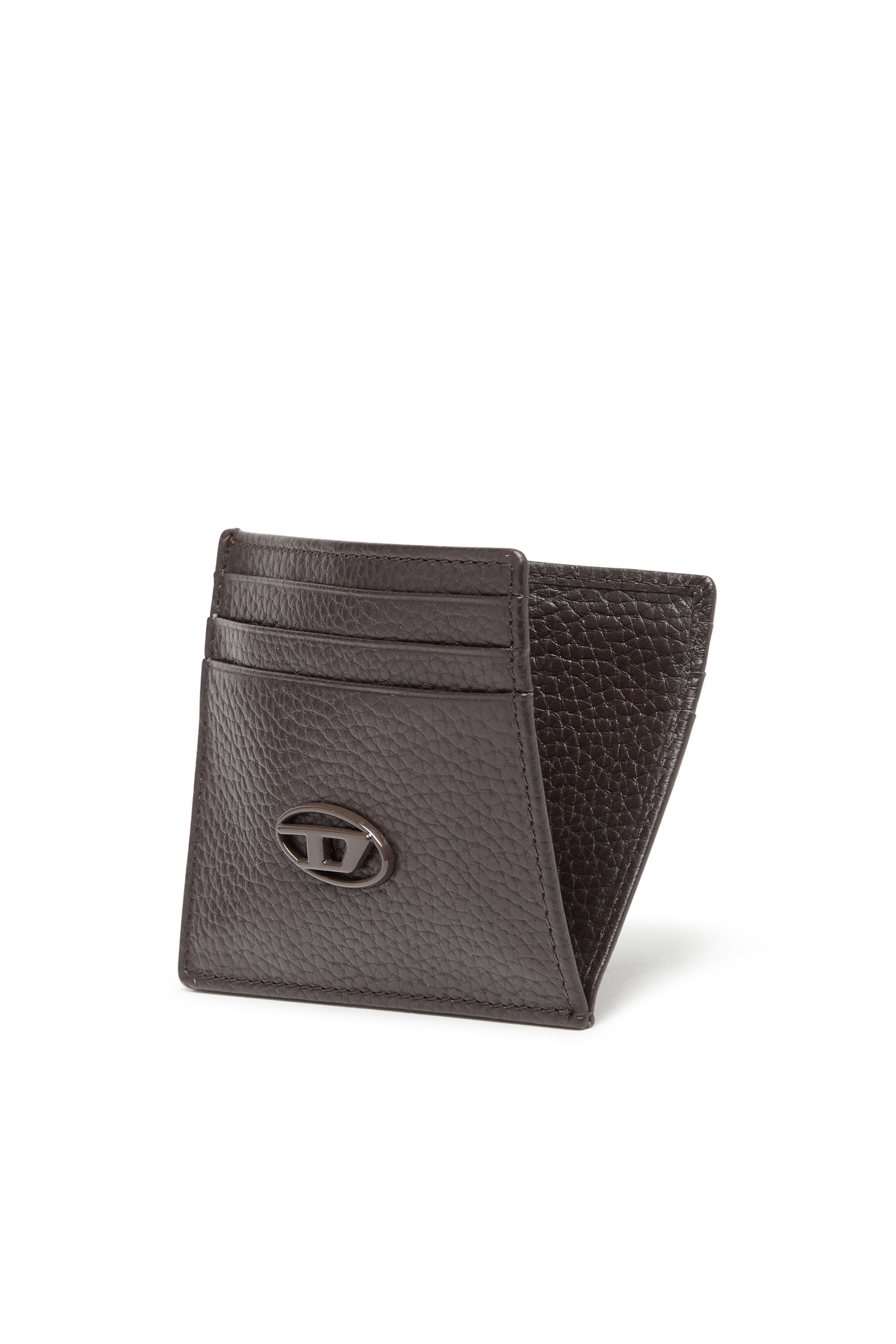 JOHNNY Man: Card case in grained leather | Diesel