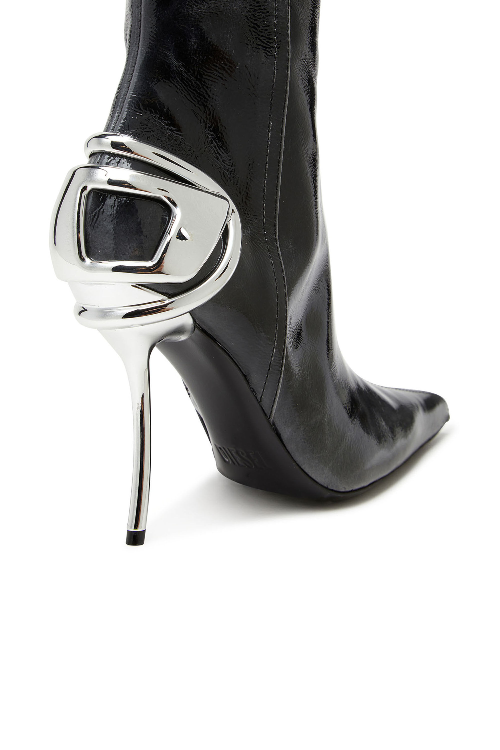 靴 DIESEL ARCHIVE black leather boots 41 靴 DIESEL ARCHIVE black leather boots 41 Diesel Boots Black
