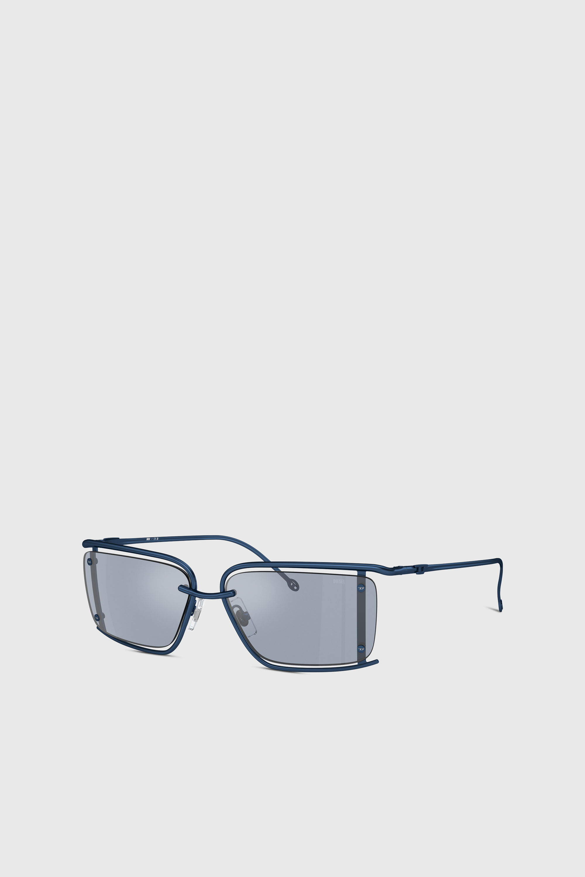 Women's Rectangle sunglasses | Blue | Diesel {{Country}}