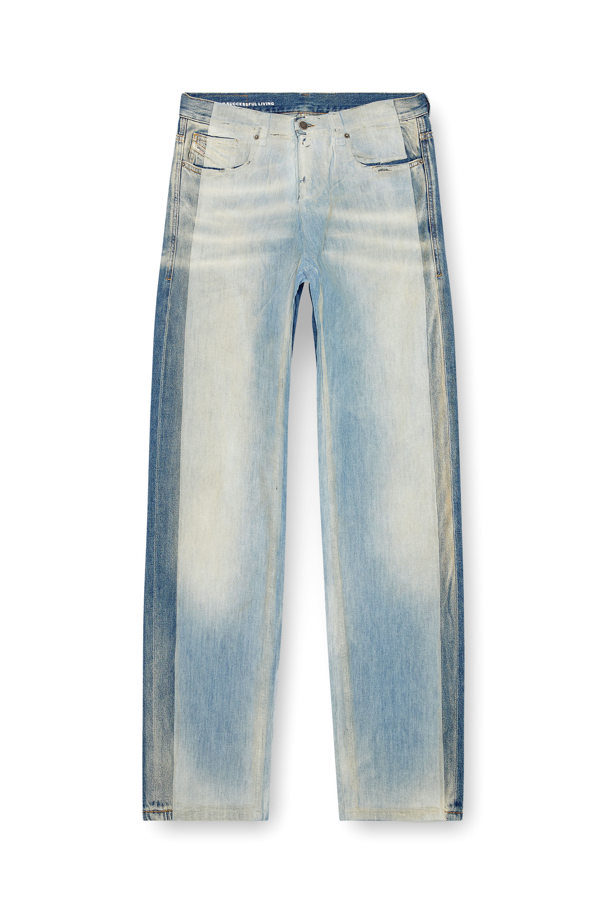 Diesel - Regular Jeans 2024 D-Macs 09K22 Homme, Bleu moyen - Image 2