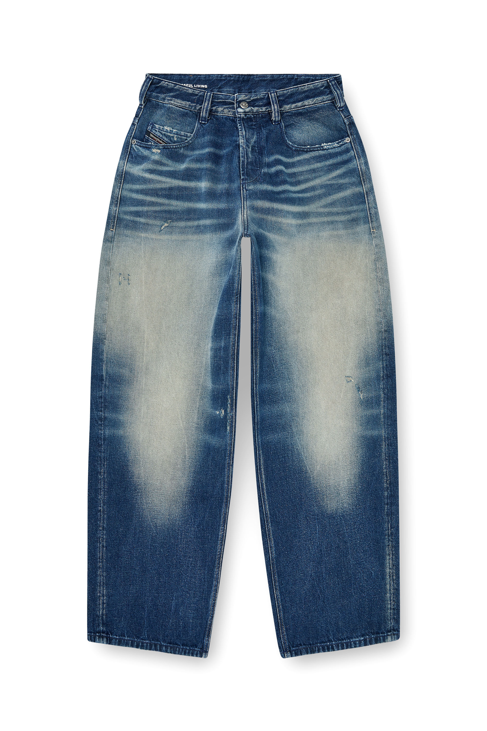 Women's Relaxed Jeans | Dark Blue | Diesel 1997 D-Enim-M