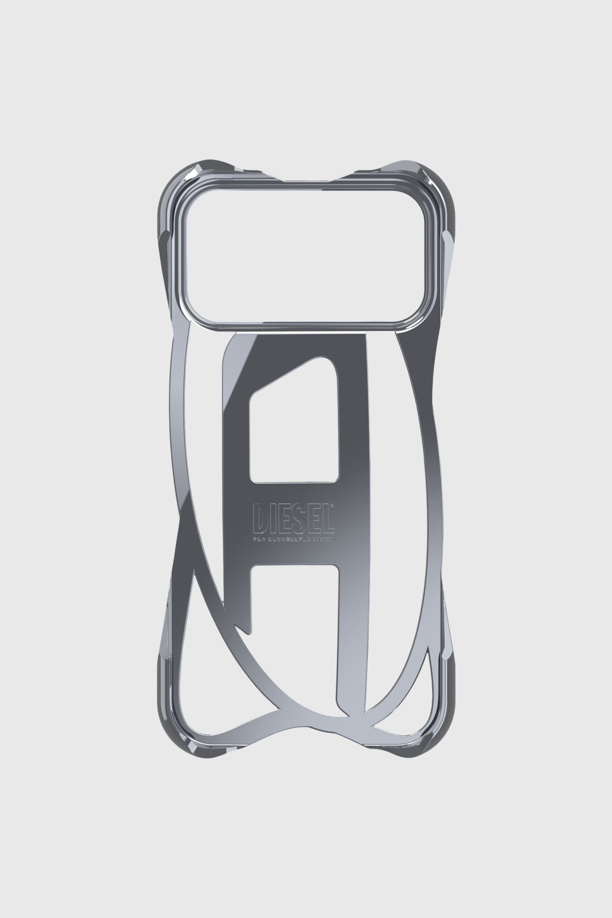 iPhoneアクセサリー DIESEL CAGED D CASE iPhone 17 Pro Max Women's Caged D glossy case for iPhone 17 Pro Max | Grey | Diesel