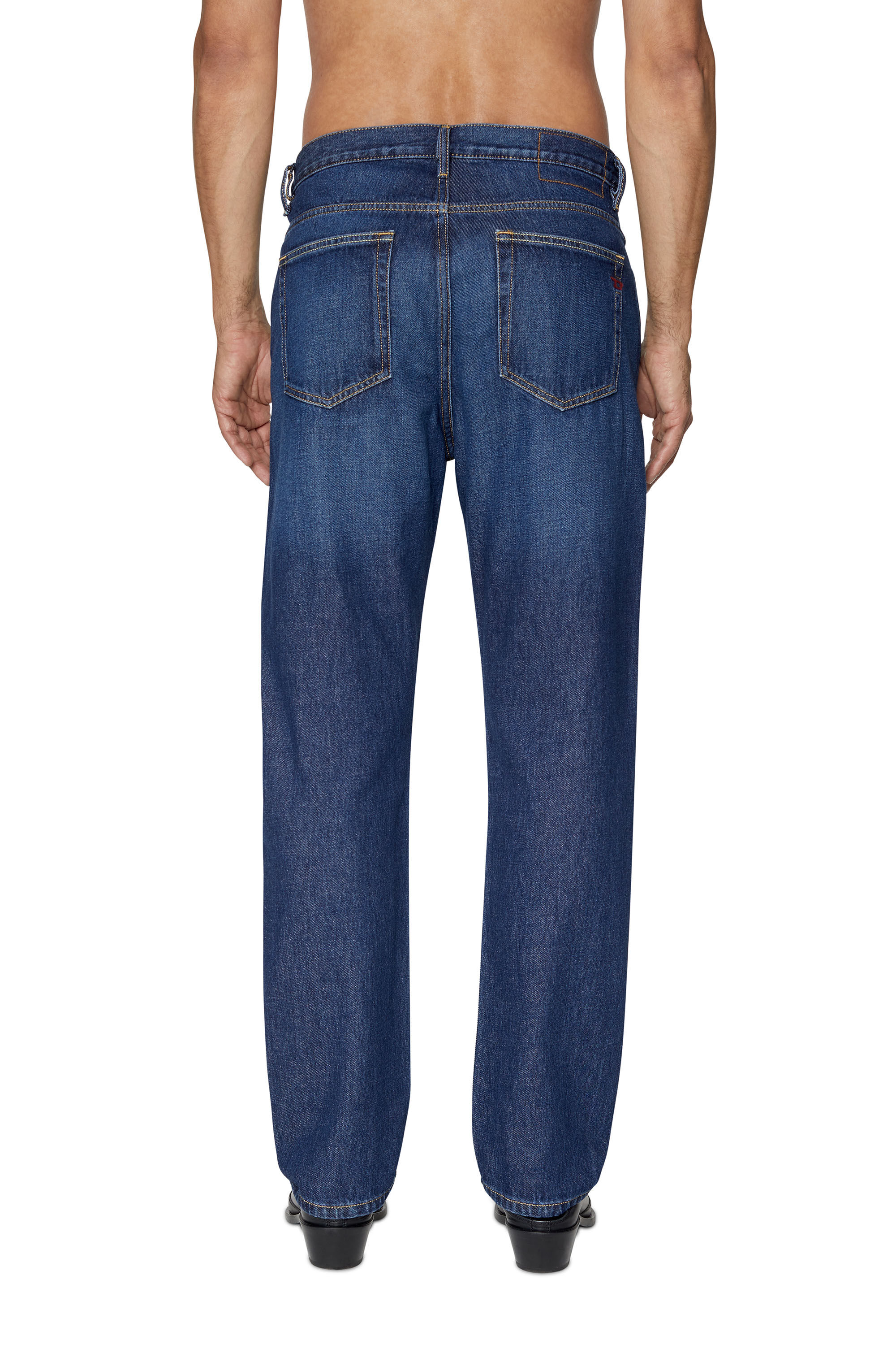 Diesel - Male's Straight Jeans 2020 D-Viker 09C03, Dark Blue - 4