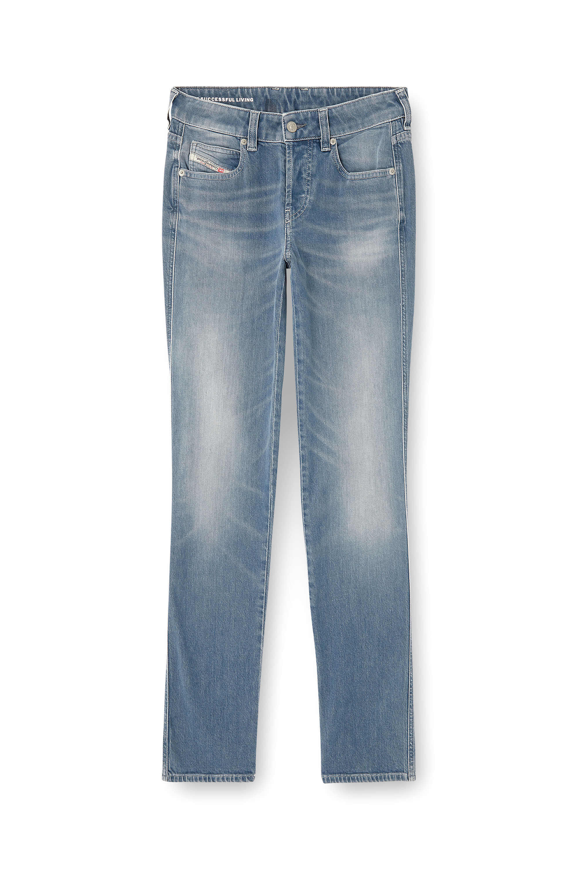 Diesel - Slim Jeans 1992 D-Jiann 09N75 Femme, Bleu moyen - Image 2