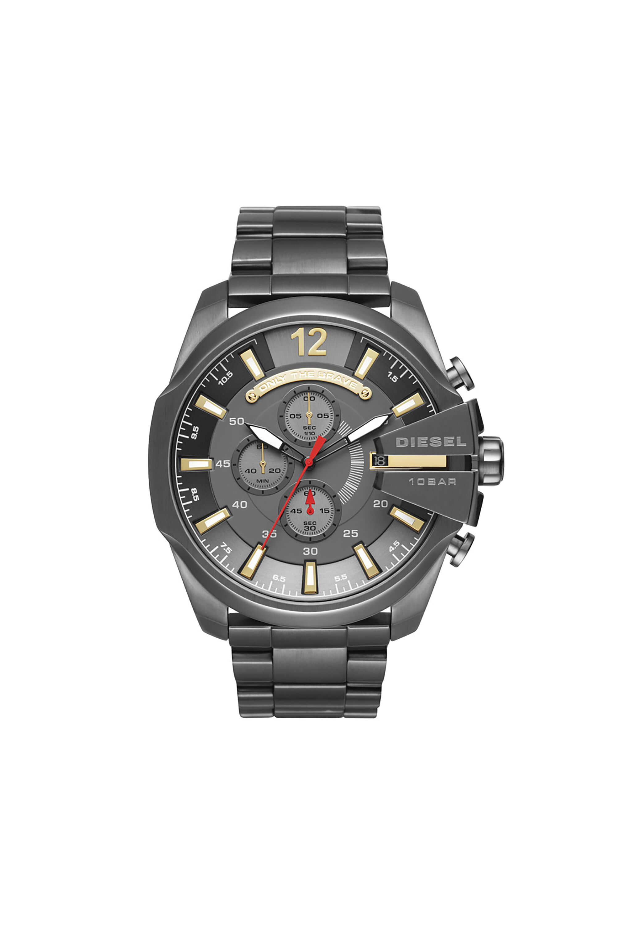 DIESEL時計 DZ4421 Man: Watch with gray sunray chronograph, 51 mm | Diesel