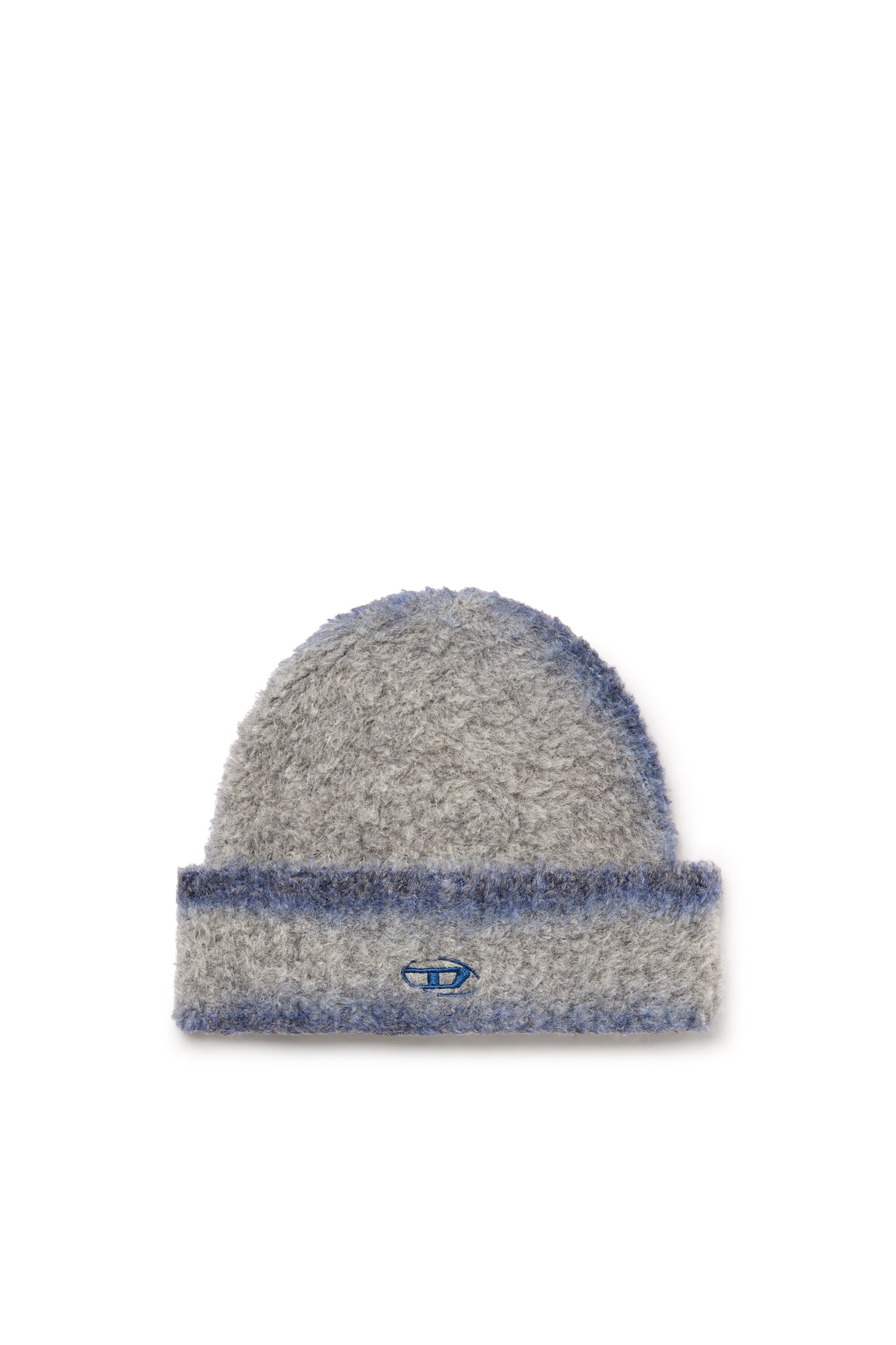 Diesel - K-RINO-HAT, Unisex's Alpaca-blend beanie with sprayed effect in Grey - 1
