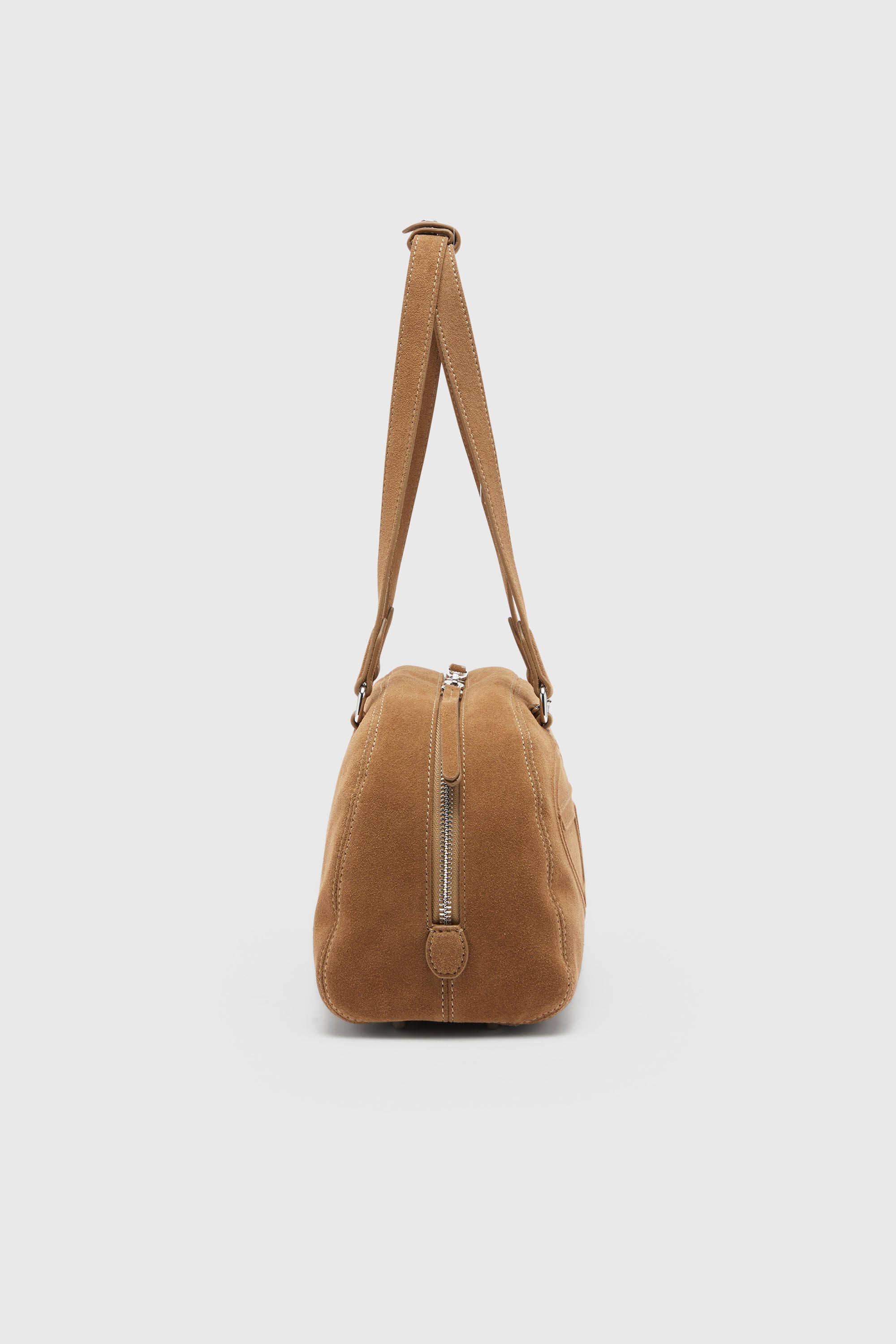 Diesel - 1DR DOME SHOULDER, 1DR Dome-Sac &agrave; &eacute;paule avec logo Oval D Mixte in Beige - 5