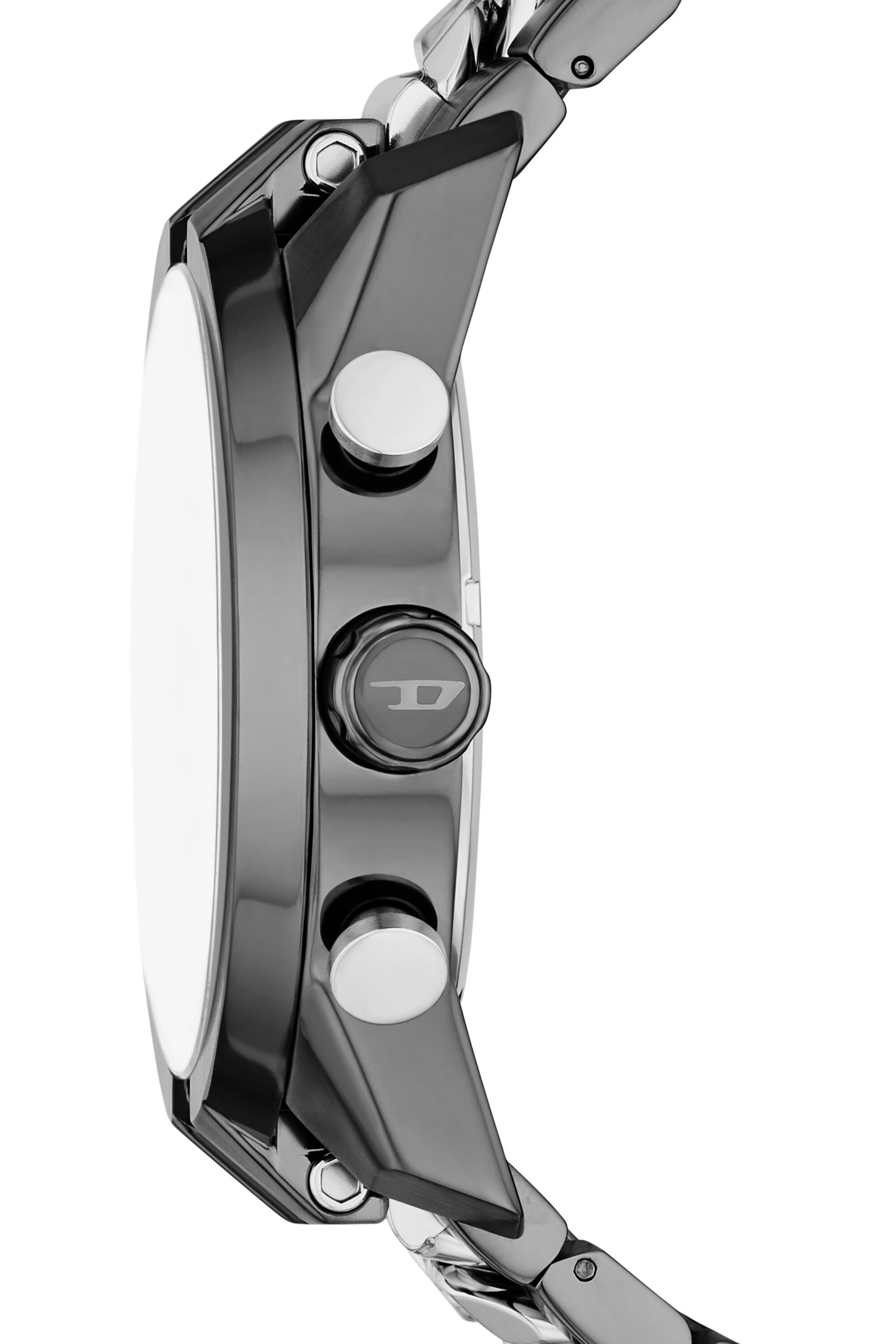 Diesel - DZ4630, Male's Split Stainless Steel Watch in Dark Grey - 3