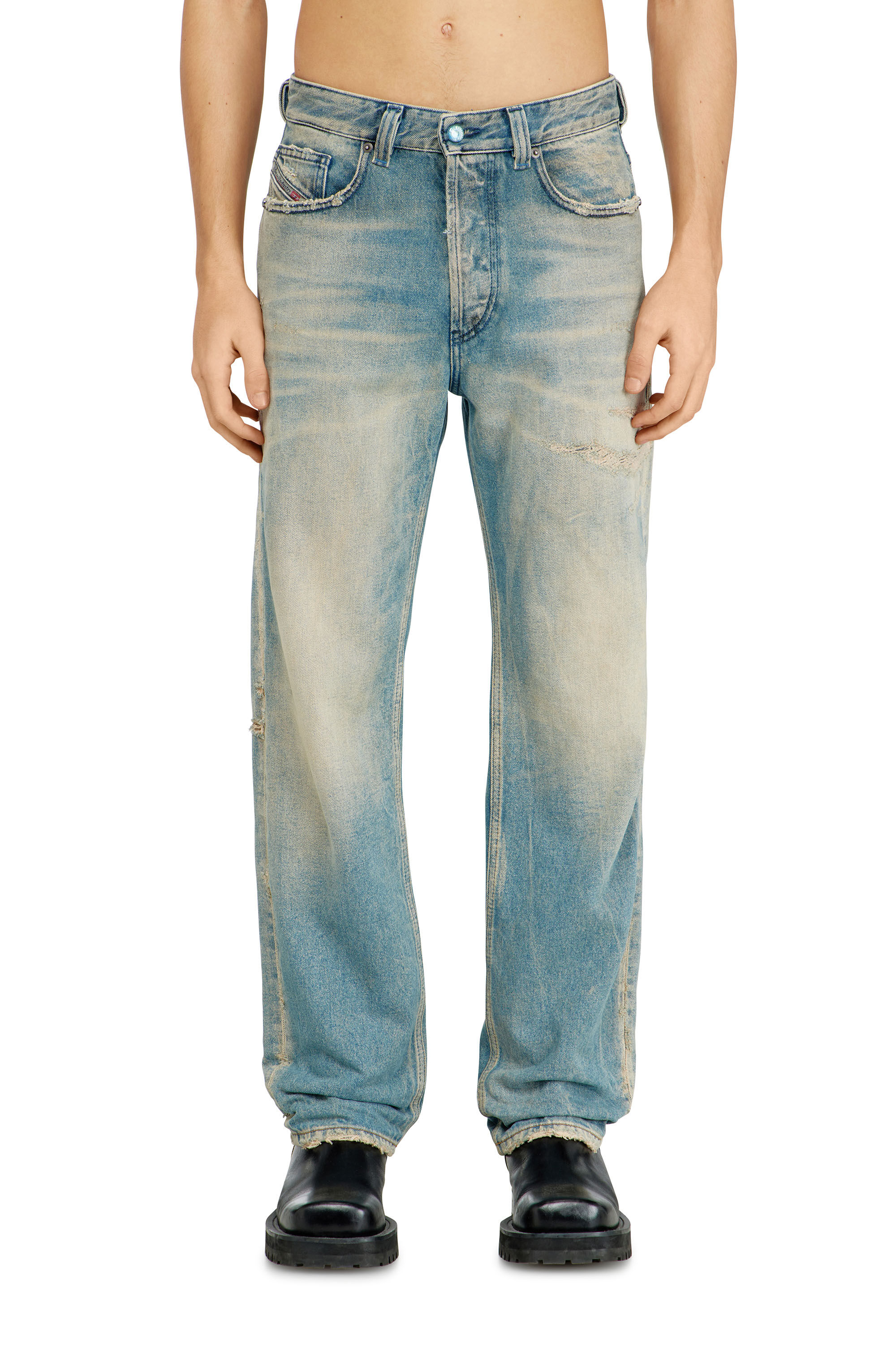 Men's Regular Jeans | Regular Waist 2024 D-MacsLight Blue | Diesel US