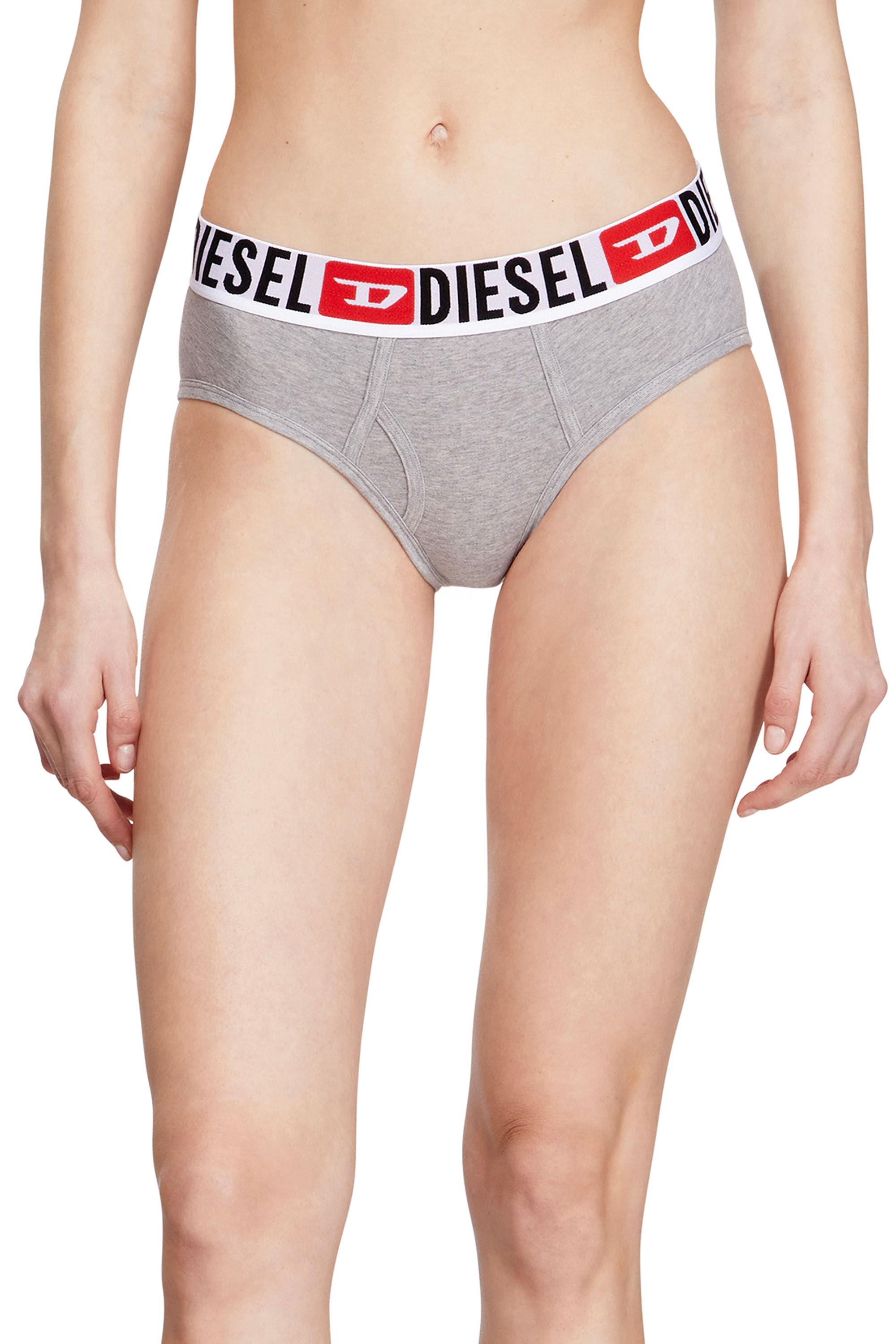 Diesel - OXY-D-CORE-3PACK, Lot de trois culottes avec maxi logo à la taille Femme in Polychrome - 1