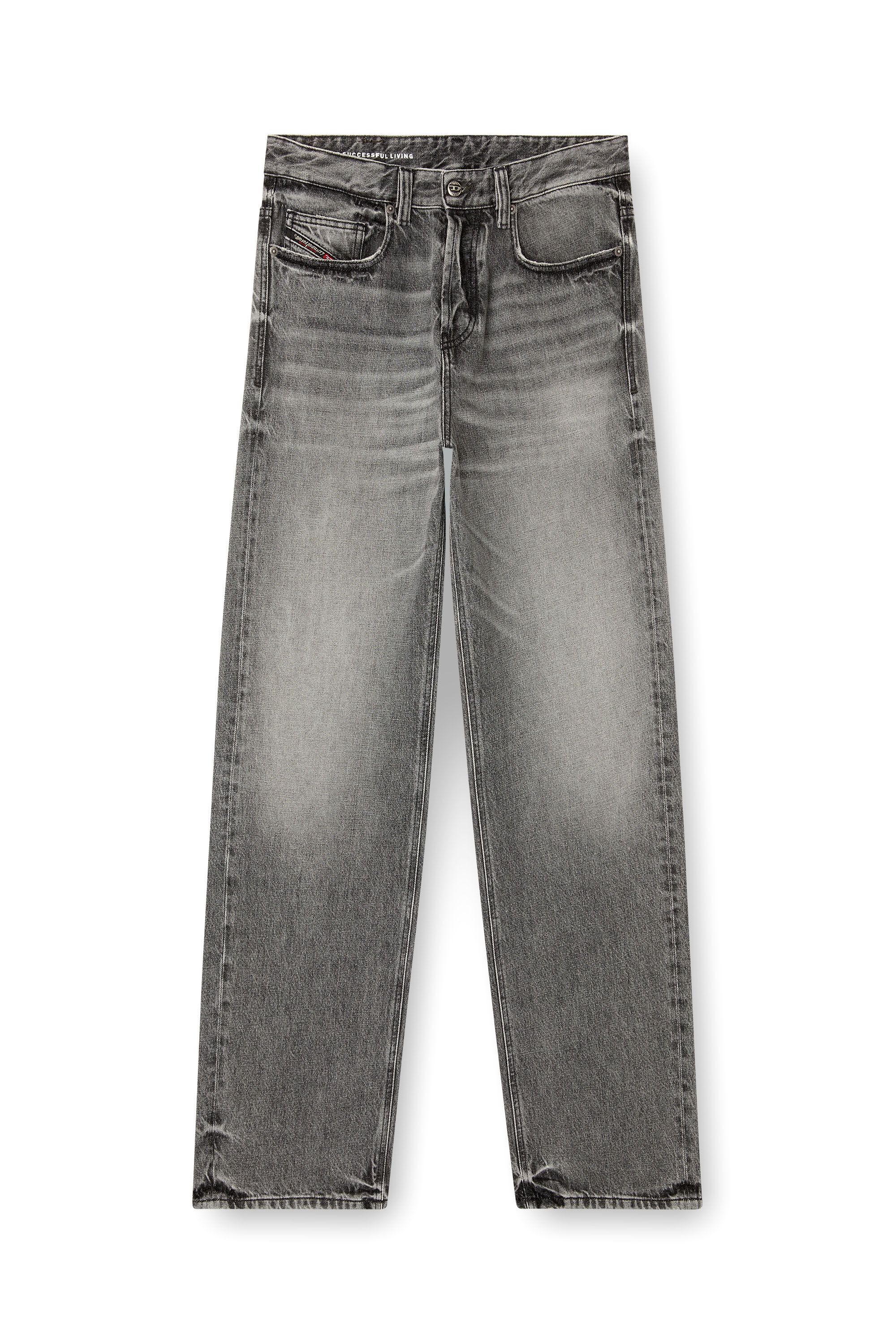 Men's Relaxed Jeans | Grey | Diesel 2001 D-Macro