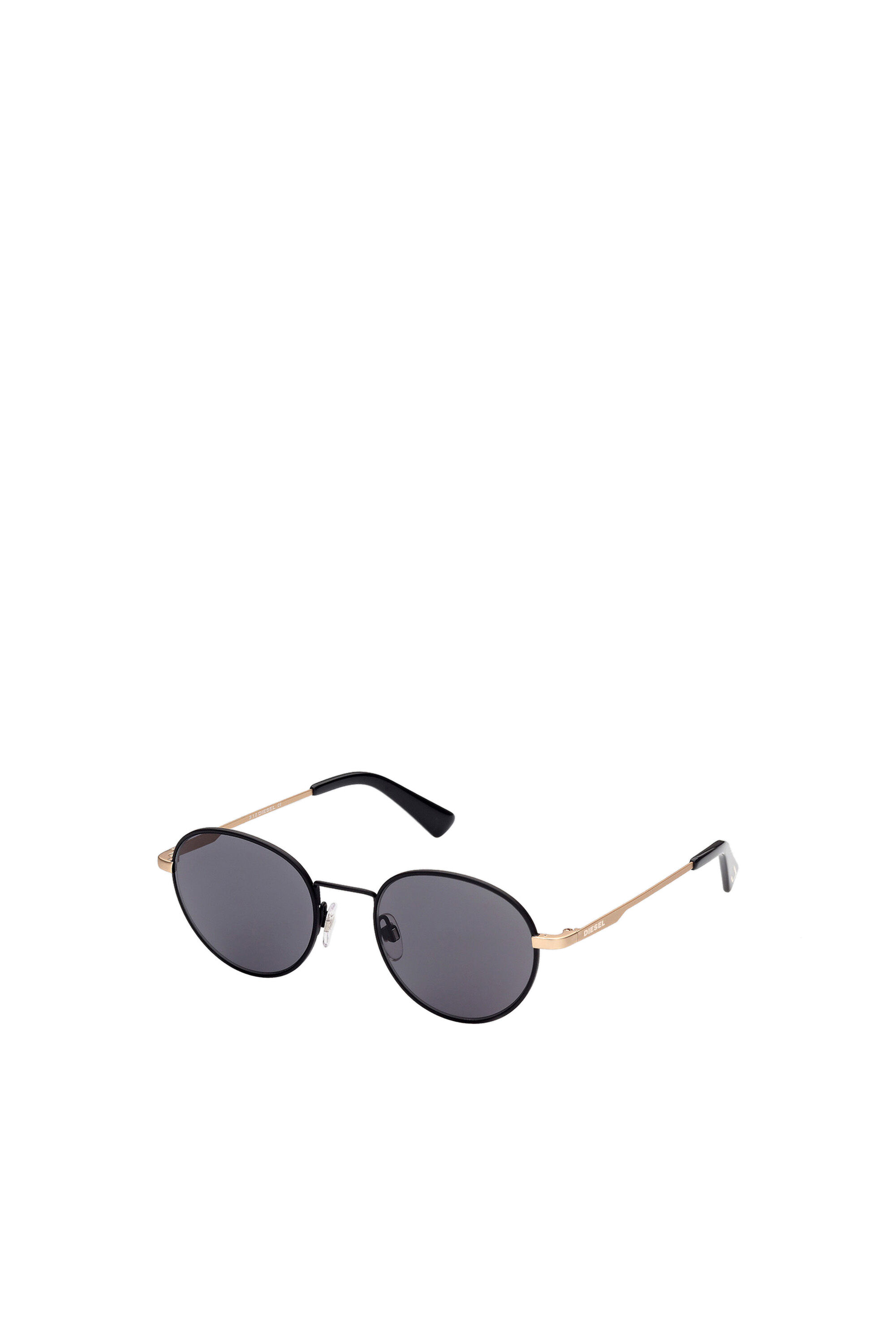 Diesel - DL0290, Lunettes légères avec verres cosmétiques Mixte in Noir - 2