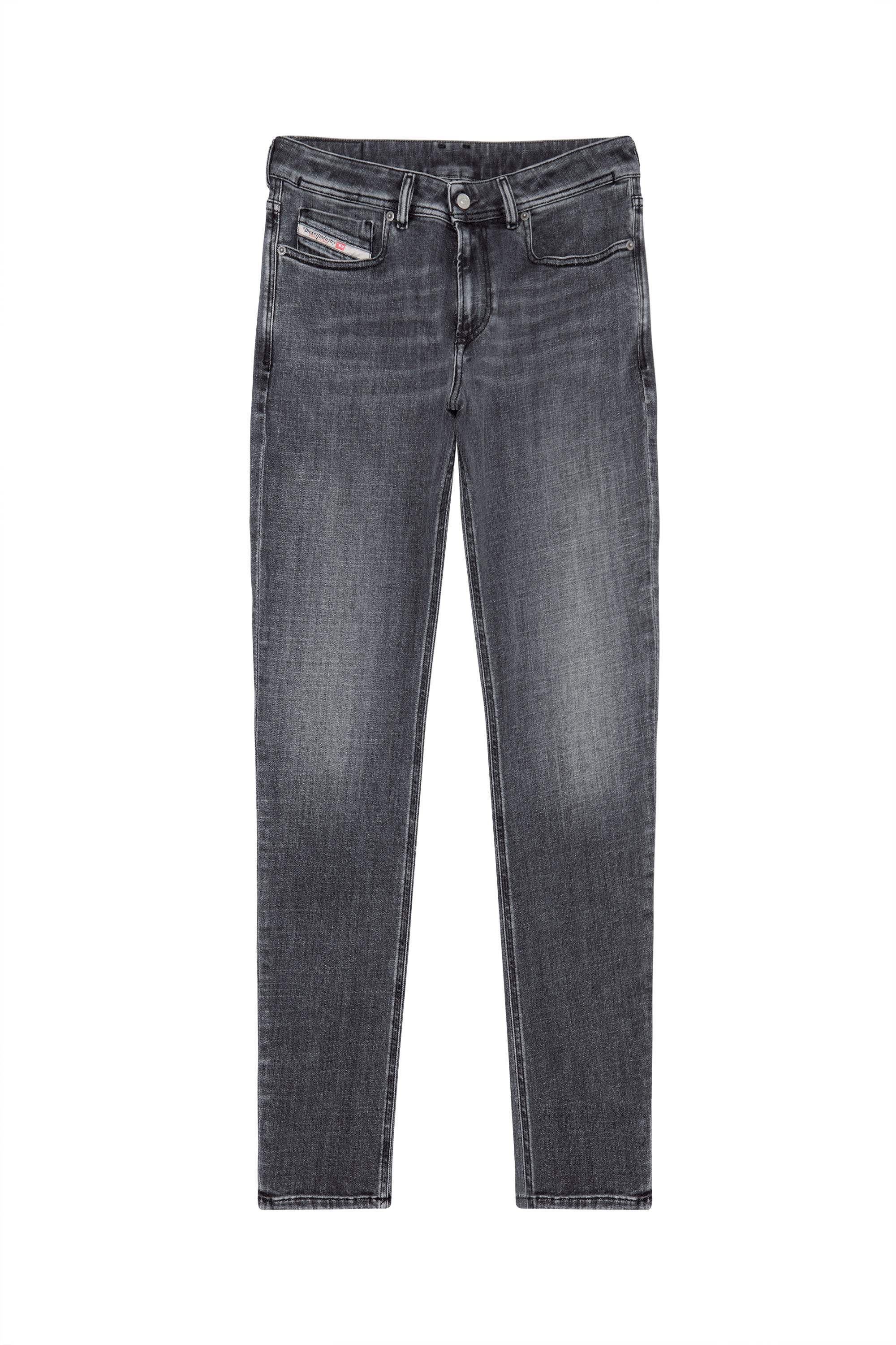 Diesel - Male's Skinny Jeans 1979 Sleenker 09B97, Black/Dark Grey - 2