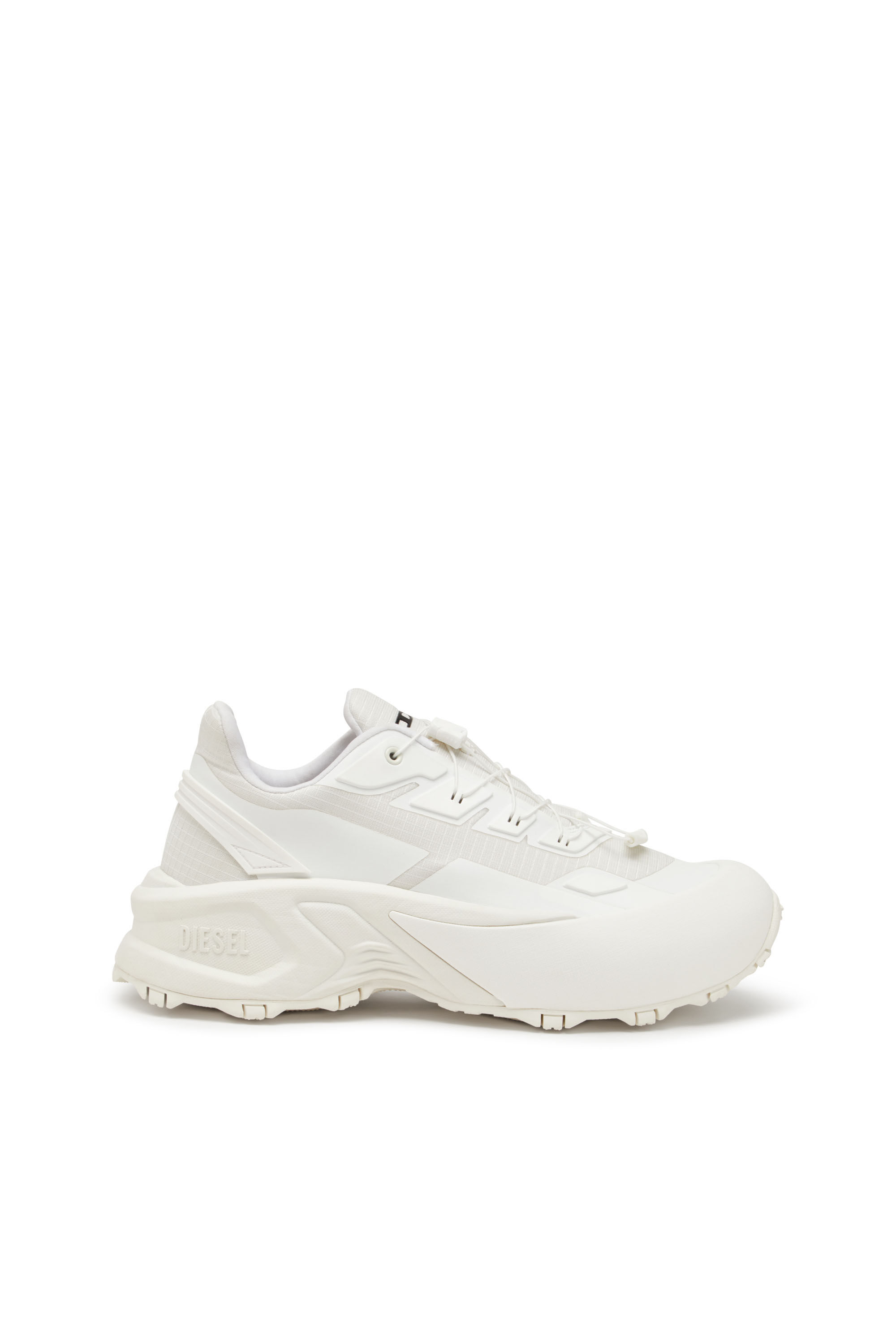 Men's D-Cage Runner-Sneakers in TPU-trimmed ripstop | White | Diesel