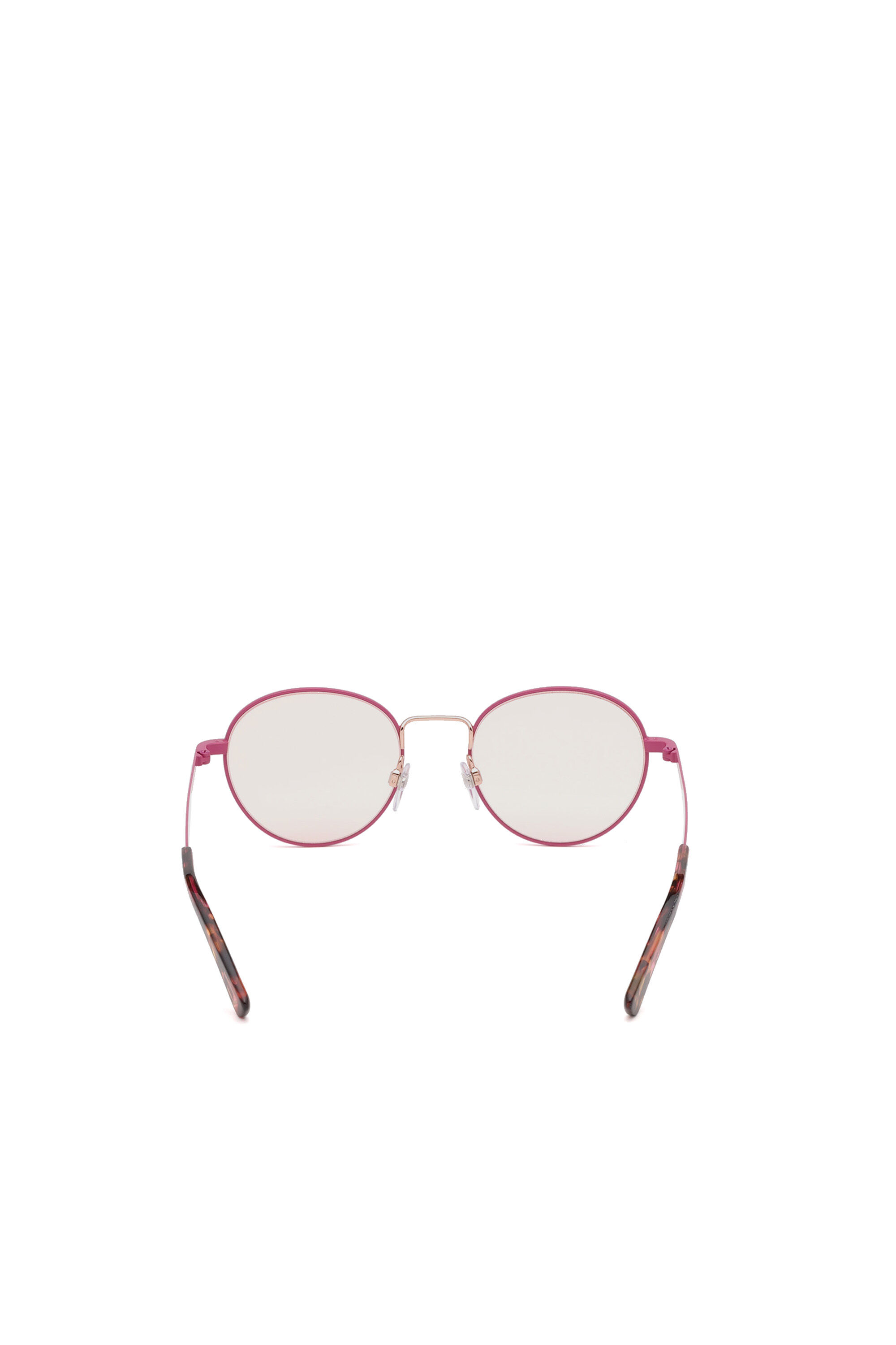 Diesel - DL0290, Unisex's Lightweight eyewear with cosmetic lenses in Pink - 3
