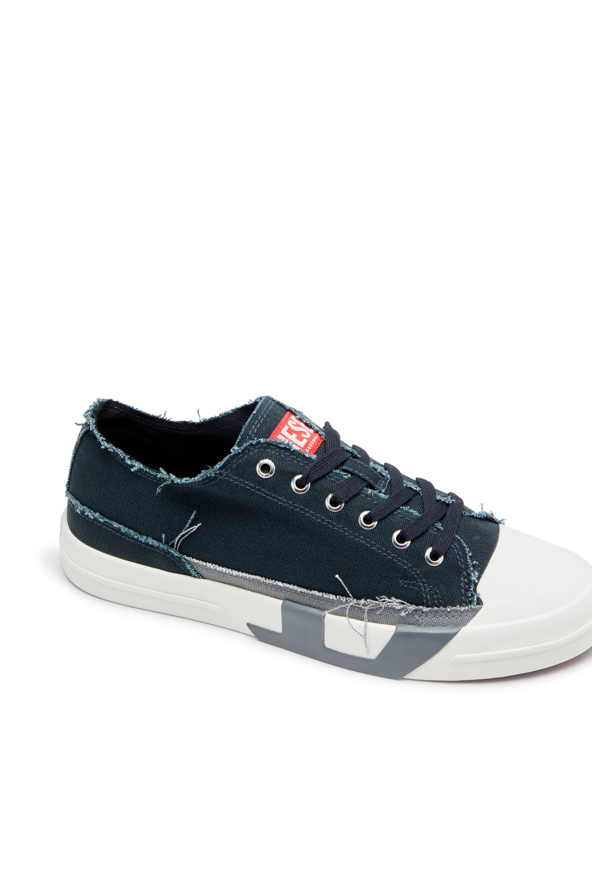 Men's S-D-Verse-Sneakers in frayed canvas | Multicolor | Diesel