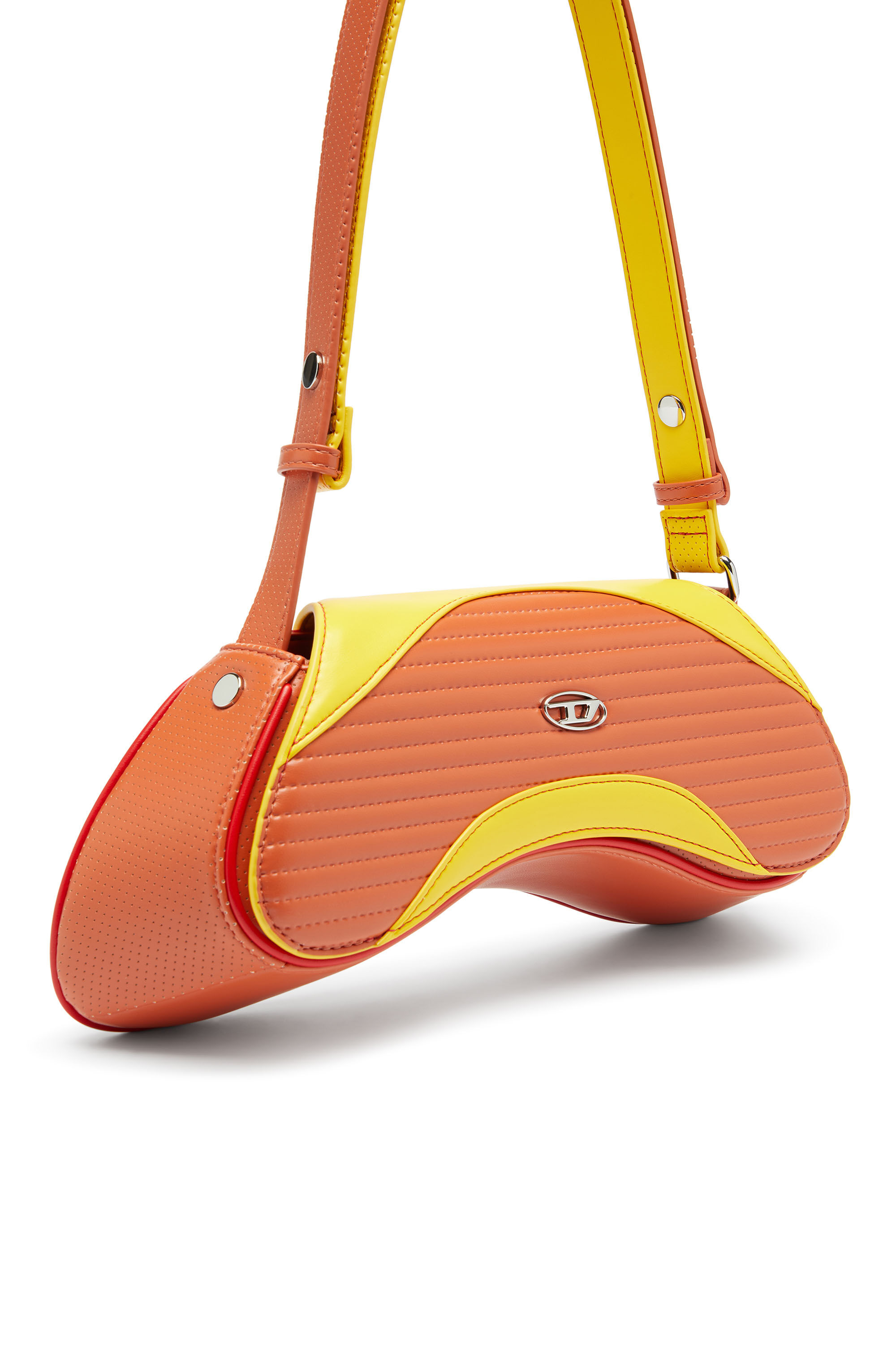Diesel - PLAY CROSSBODY, Play - Bolso bandolera en PU acolchado perforado Mujer in ToBeDefined - 5