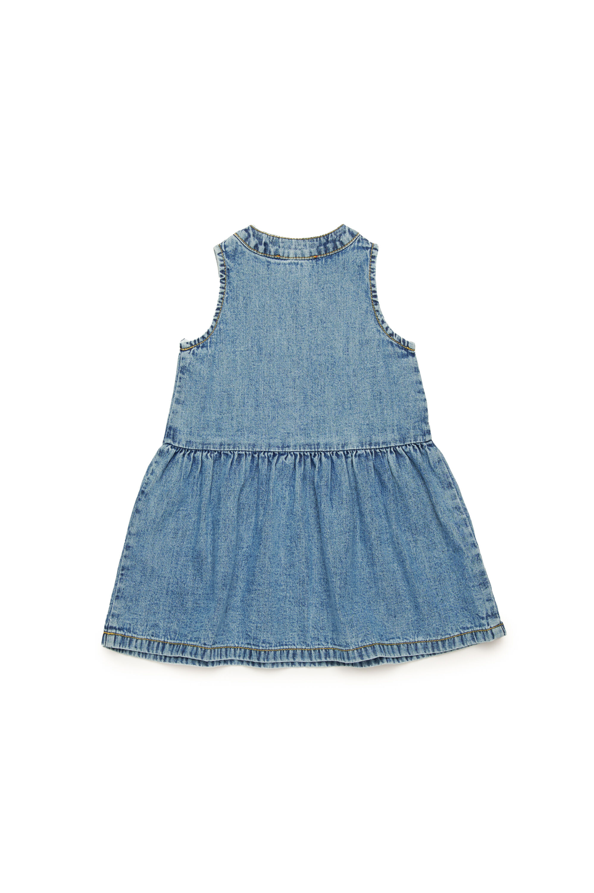 Diesel - DASTYB, Female's Denim dress with pearlescent snaps in Medium Blue - 2