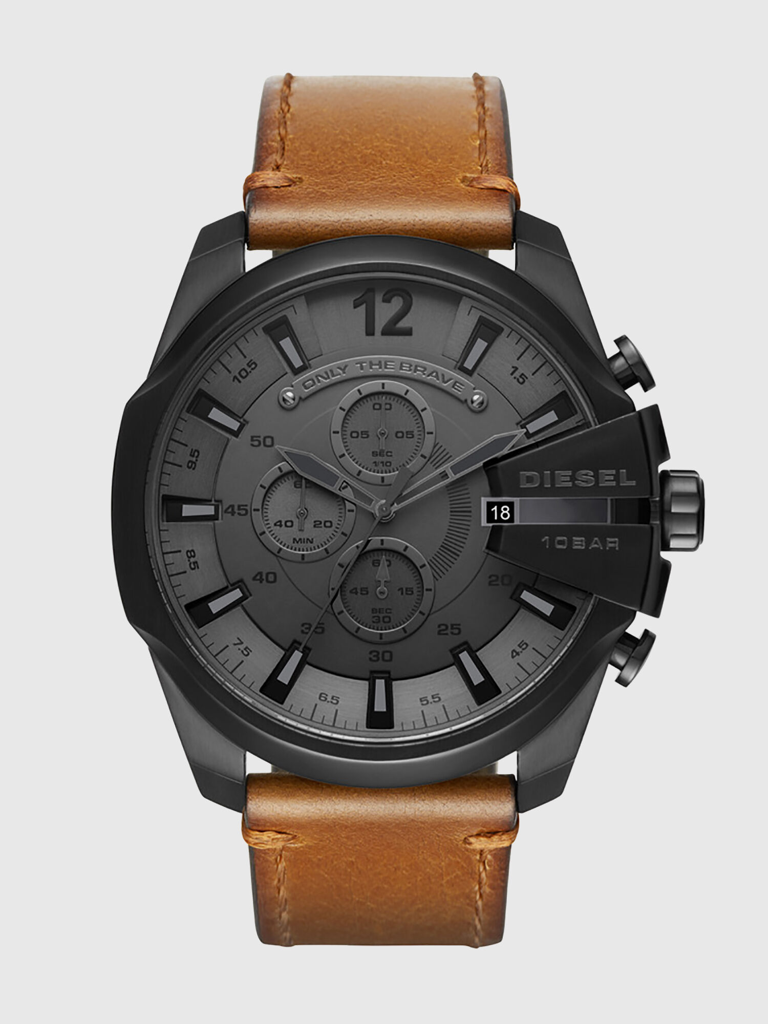 DZ4463 Man: Mega Chief watch with gray dial | Diesel